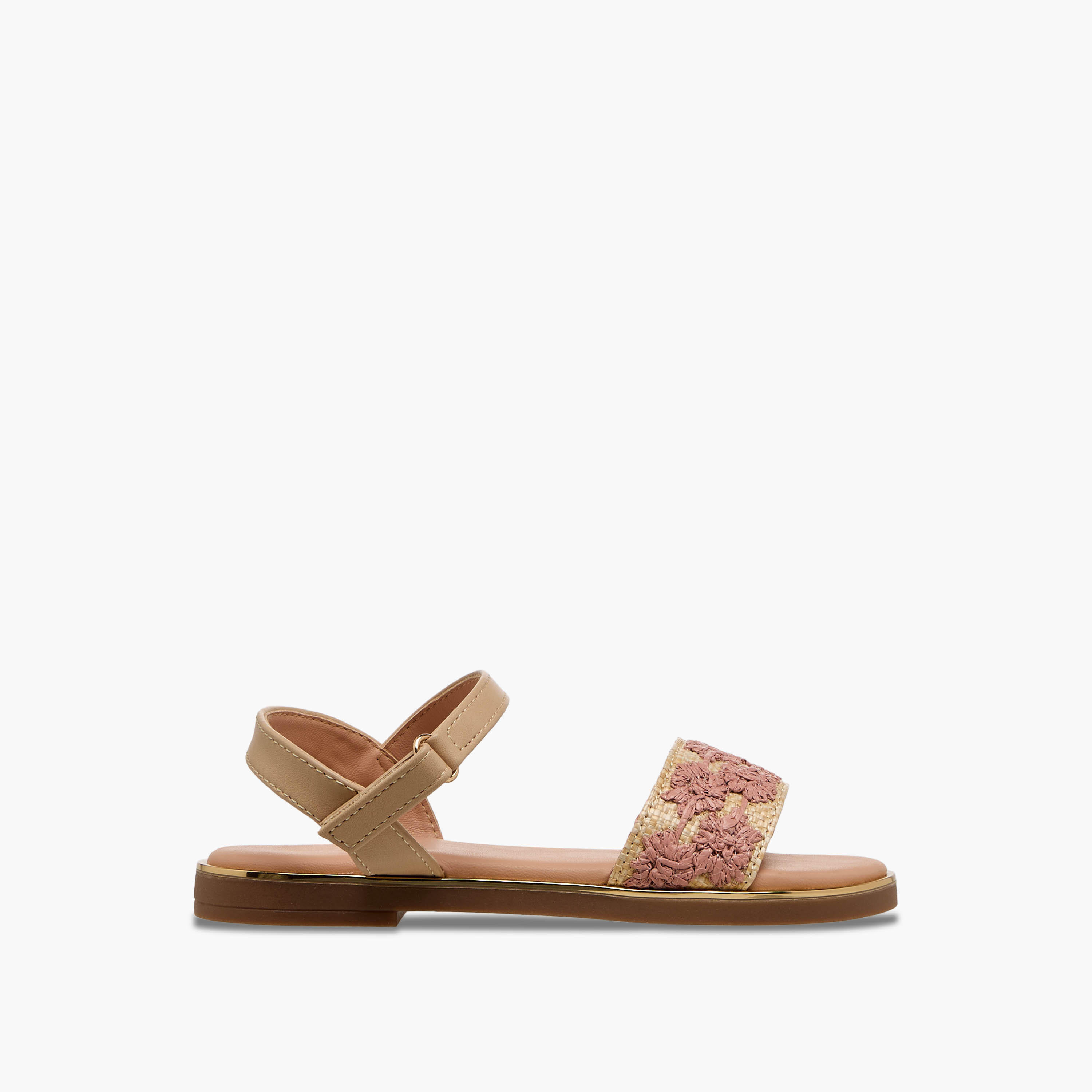 Flora Bella Girls Hook and Loop Closure Sandals-girls-shoes-sandals-image-2