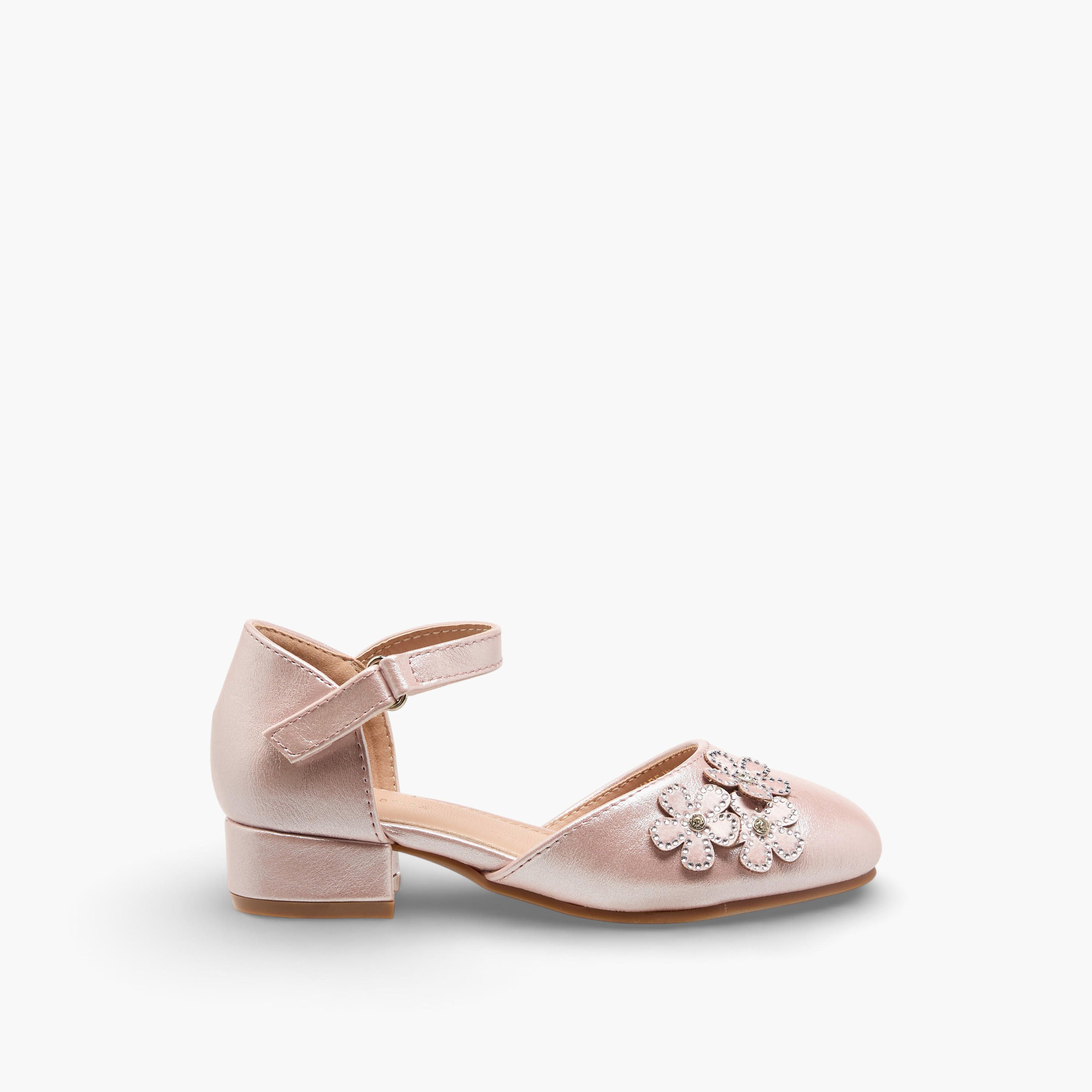 Flora Bella Girls Embellished Ballerina with Block Heel-girls-shoes-maryjanes-image-3