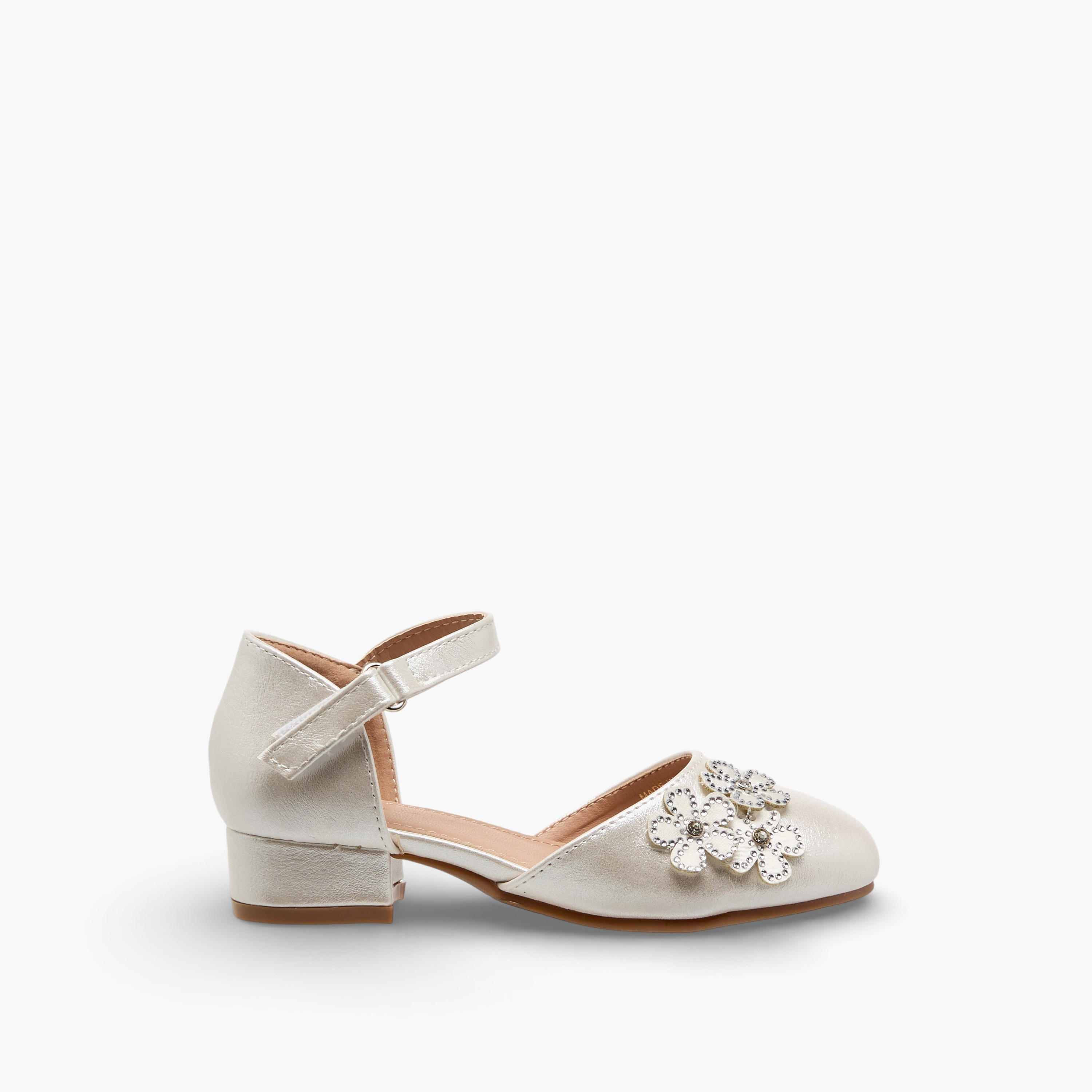 Flora Bella Girls Embellished Ballerina with Block Heel-girls-shoes-maryjanes-image-3
