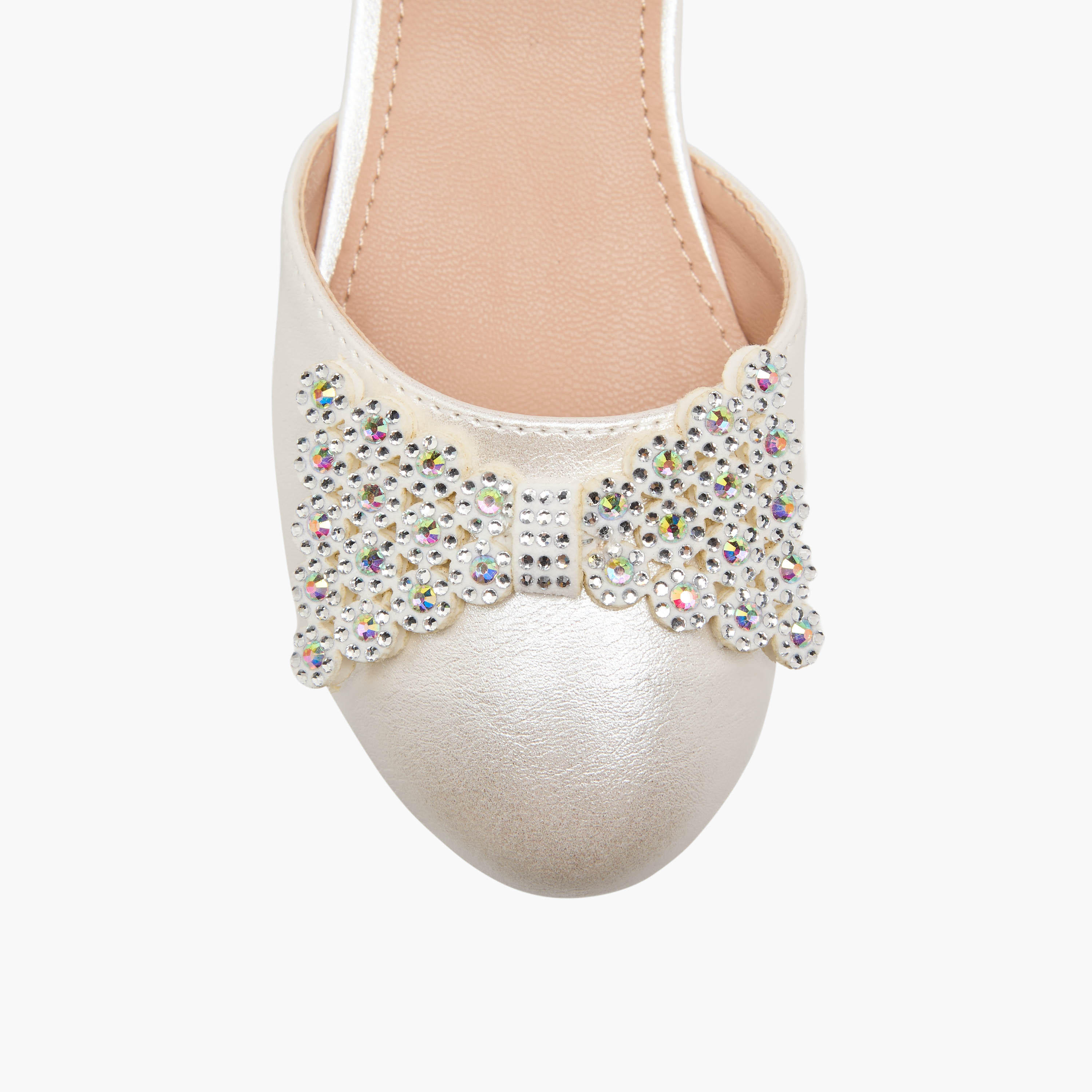 Flora Bella Girls Embellished Bow Ballerina with Block Heel-girls-shoes-maryjanes-image-4