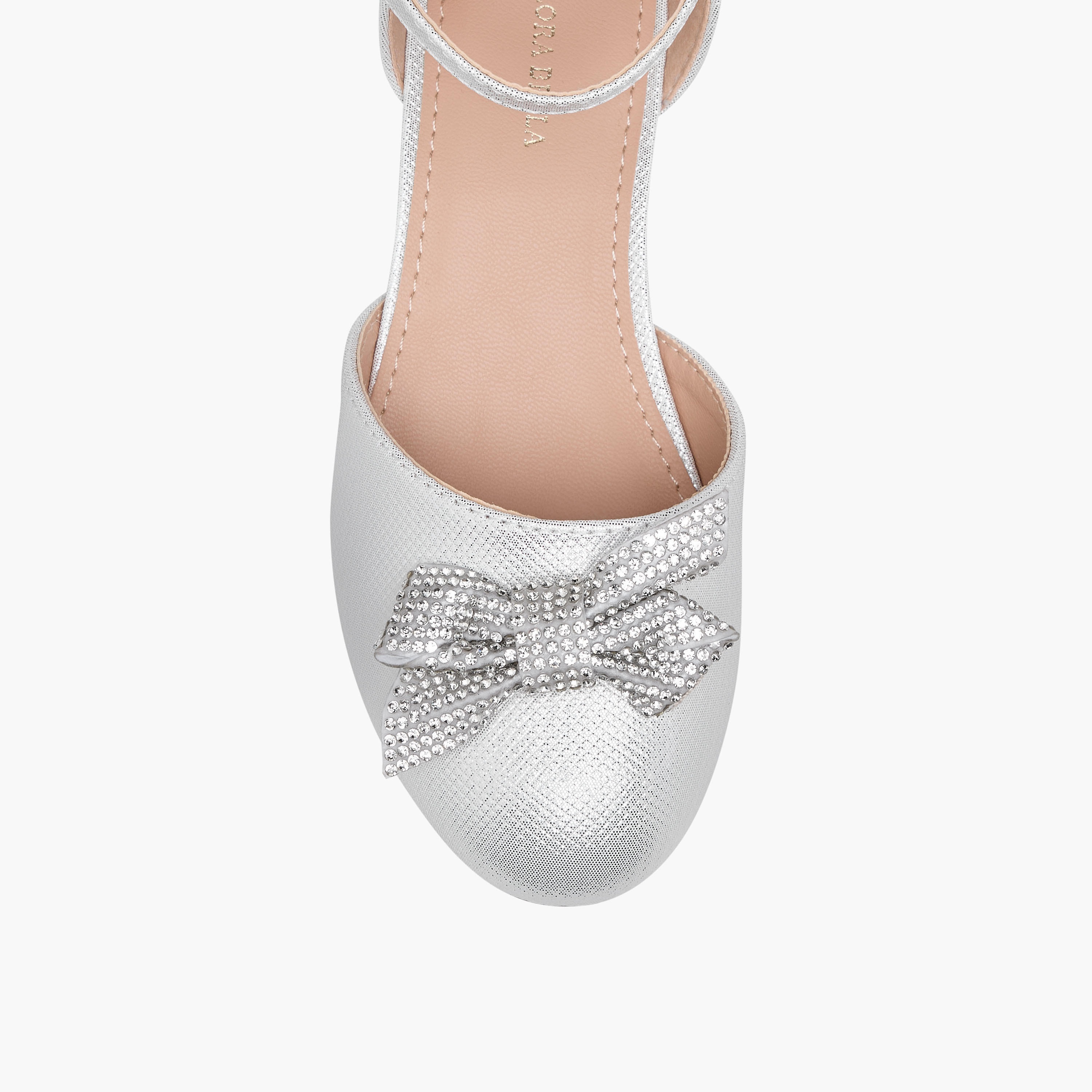 حذاء بكعب سميك وحزام كاحل للبنات من فلورا بيلا-girls-shoes-ballerinas-image-4