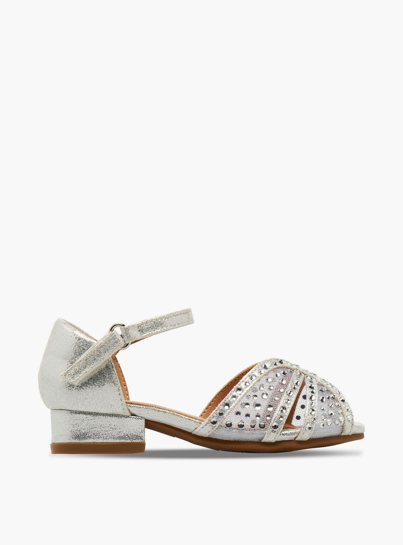 صندل مزين بكعب سميك للبنات من فلورا بيلا-girls-shoes-sandals-image-3