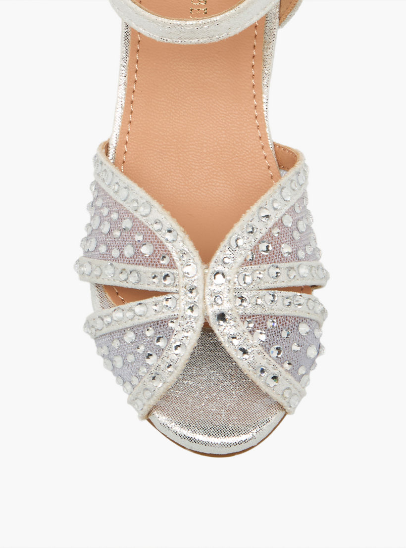 صندل مزين بكعب سميك للبنات من فلورا بيلا-girls-shoes-sandals-image-4