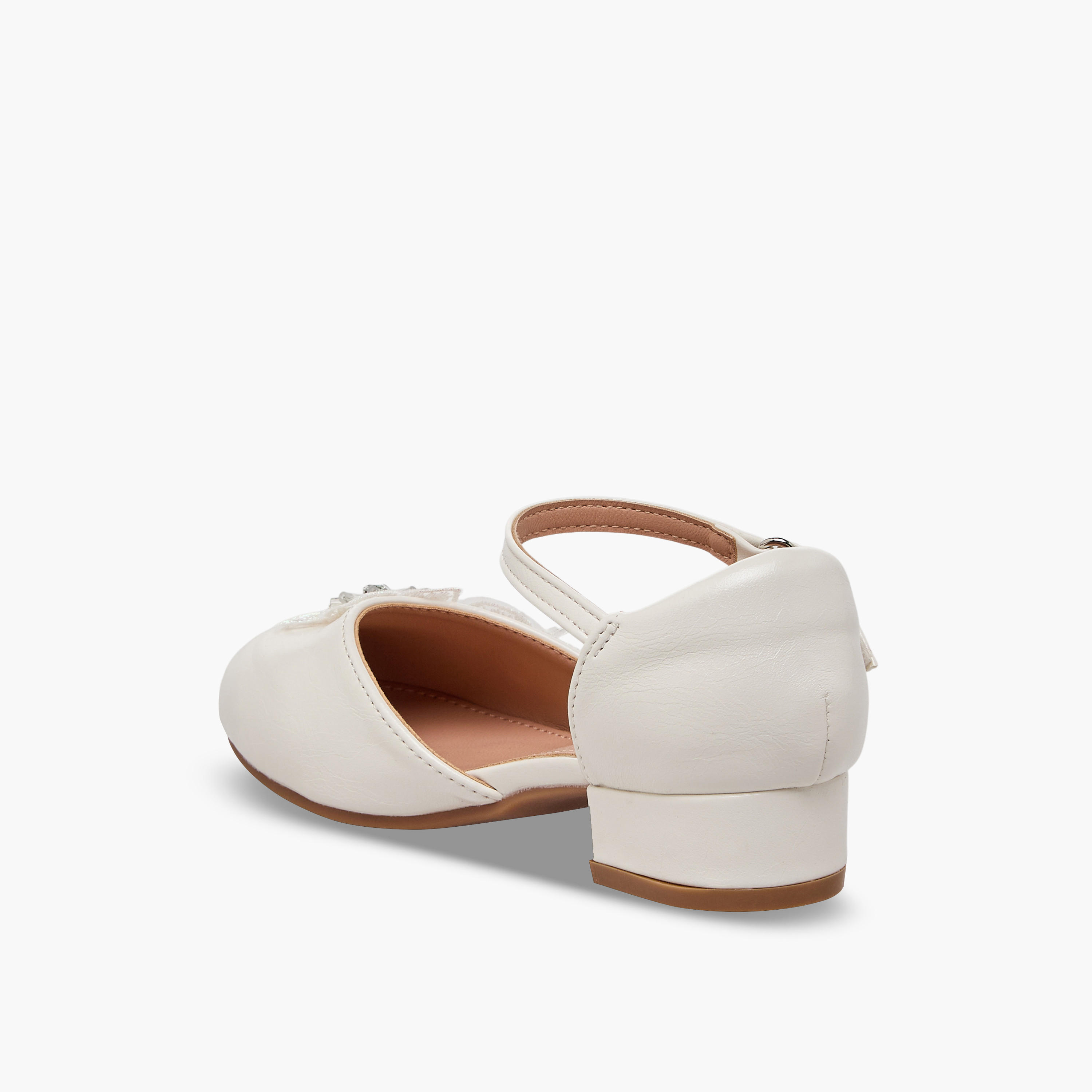 Flora Bella Girls Block Heel Ballerina Shoes-girls-shoes-ballerinas-image-5