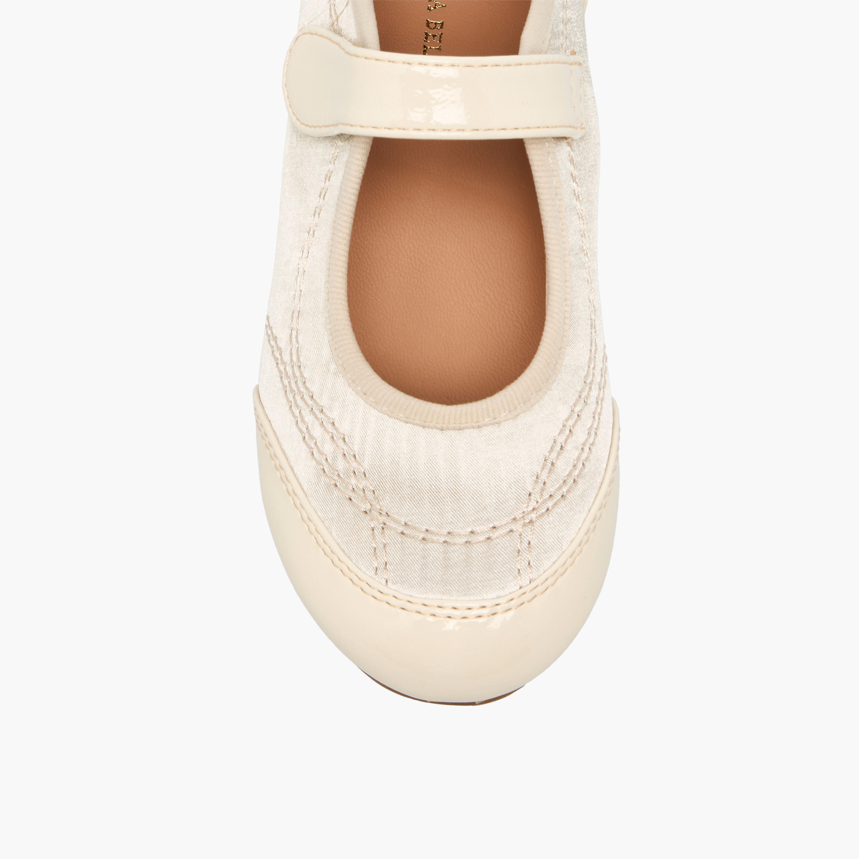 Flora Bella Girls Stitch Detail Hook & Loop Mary Jane Shoes-girls-shoes-maryjanes-image-4