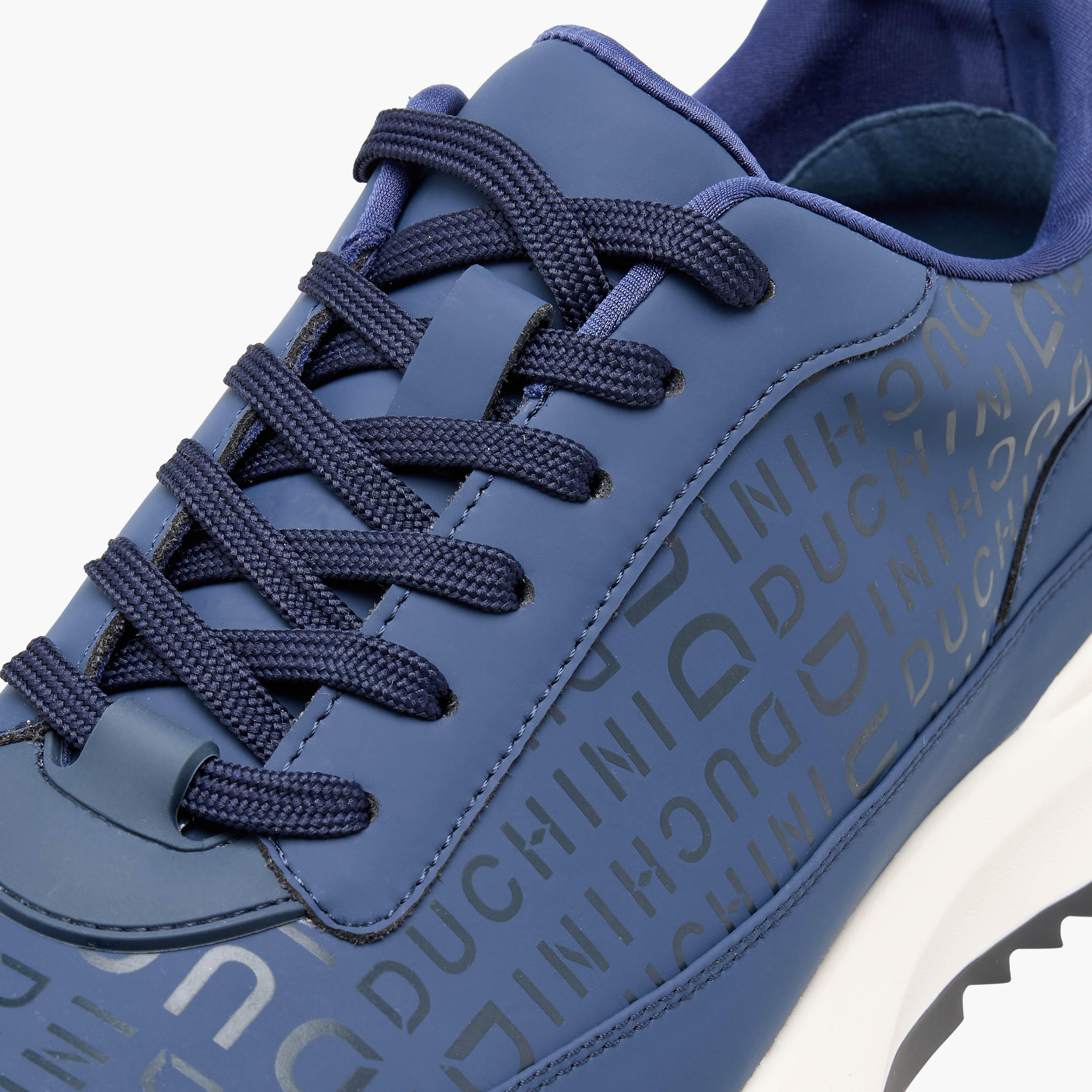 Duchini Men Genuine Leather Lace-Up Sneakers-men-shoes-sneakers-image-4