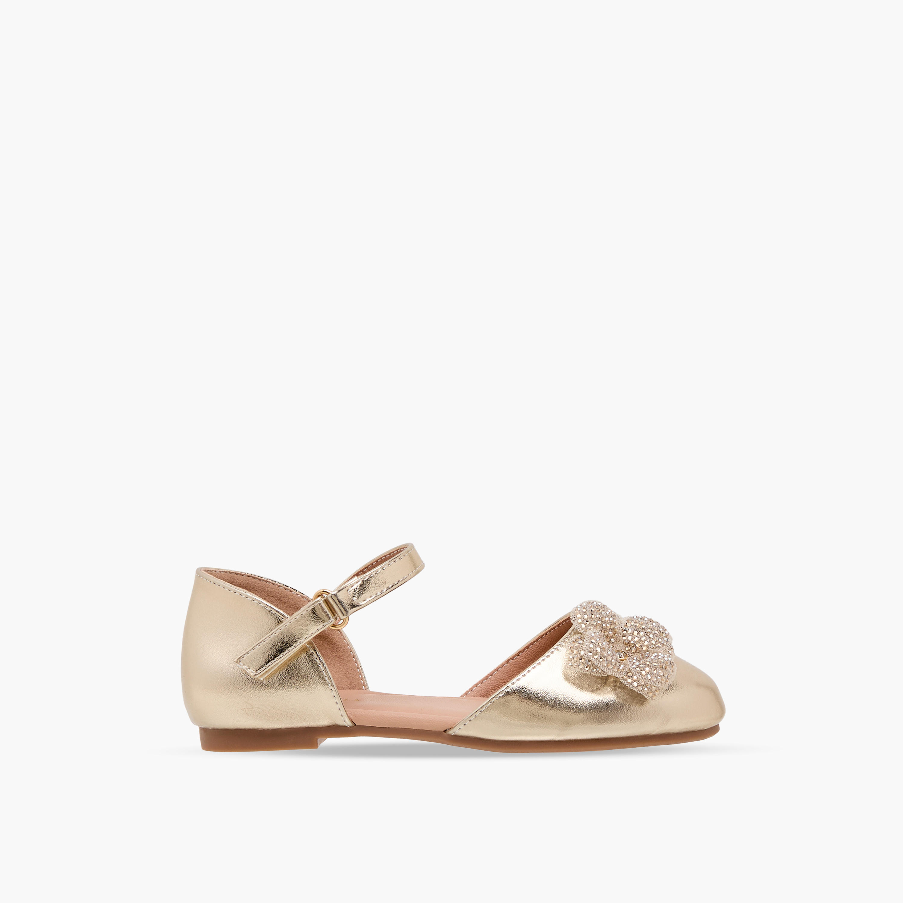 Flora Bella Girls Embellished Ballerina Shoes-girls-shoes-sandals-image-3