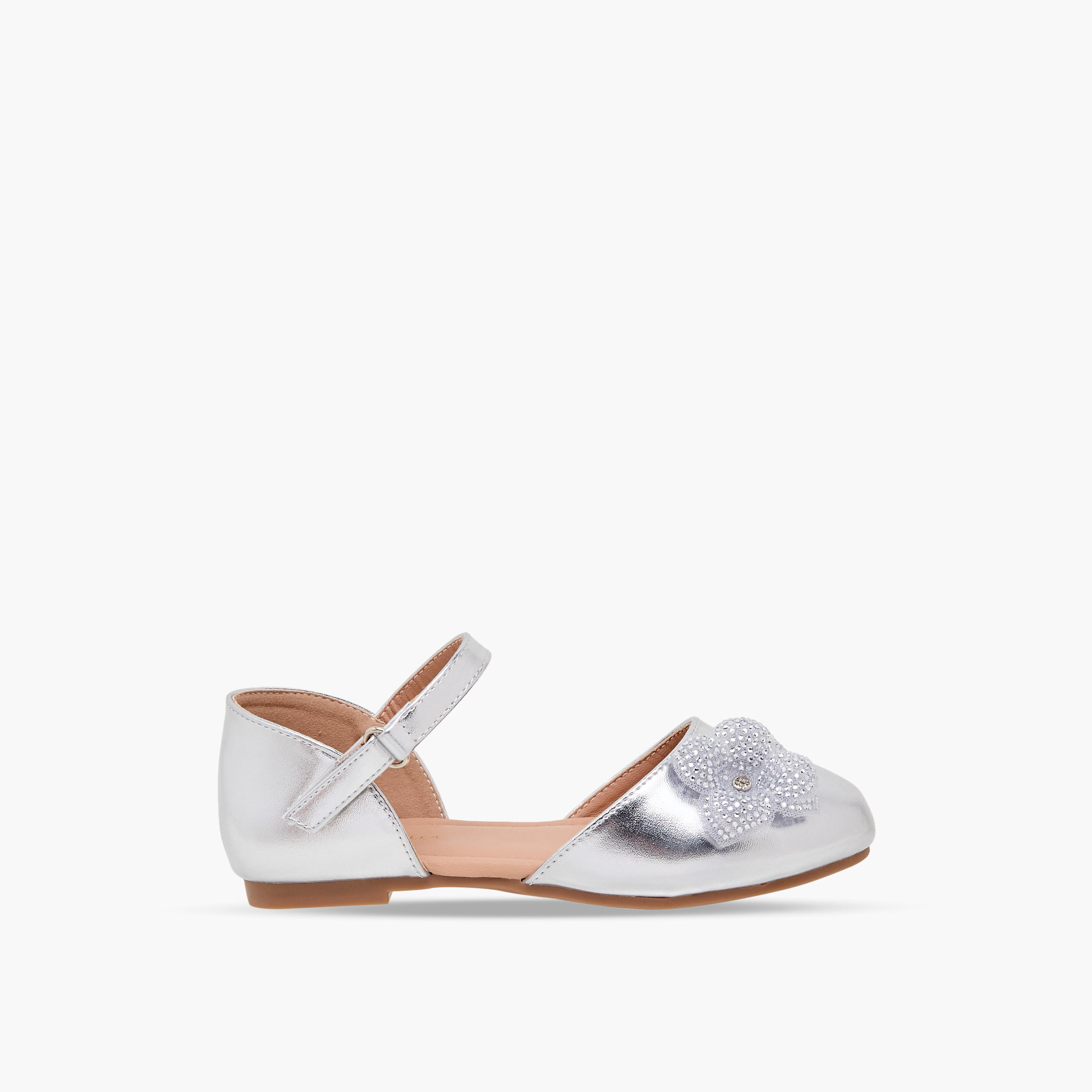 Flora Bella Girls Embellished Ballerina Shoes-girls-shoes-sandals-image-3