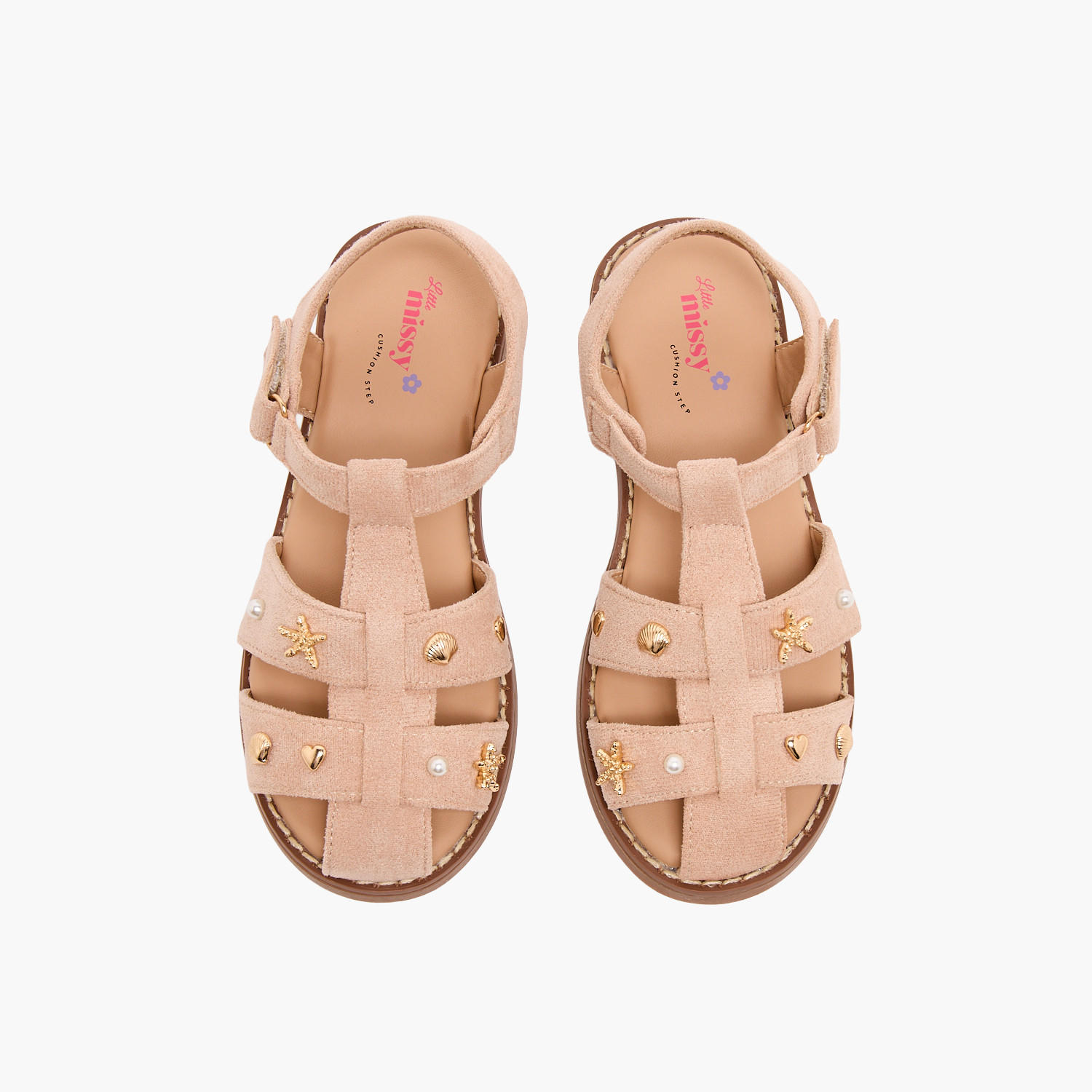 Little Missy Girls Embellished Sandals-girls-shoes-sandals-image-1