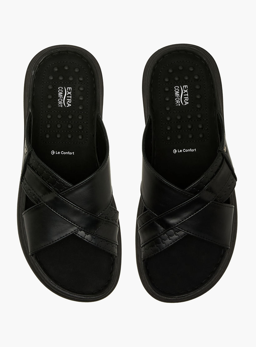 Le Confort Men Cross Strap Sandals-men-shoes-sandals-image-1