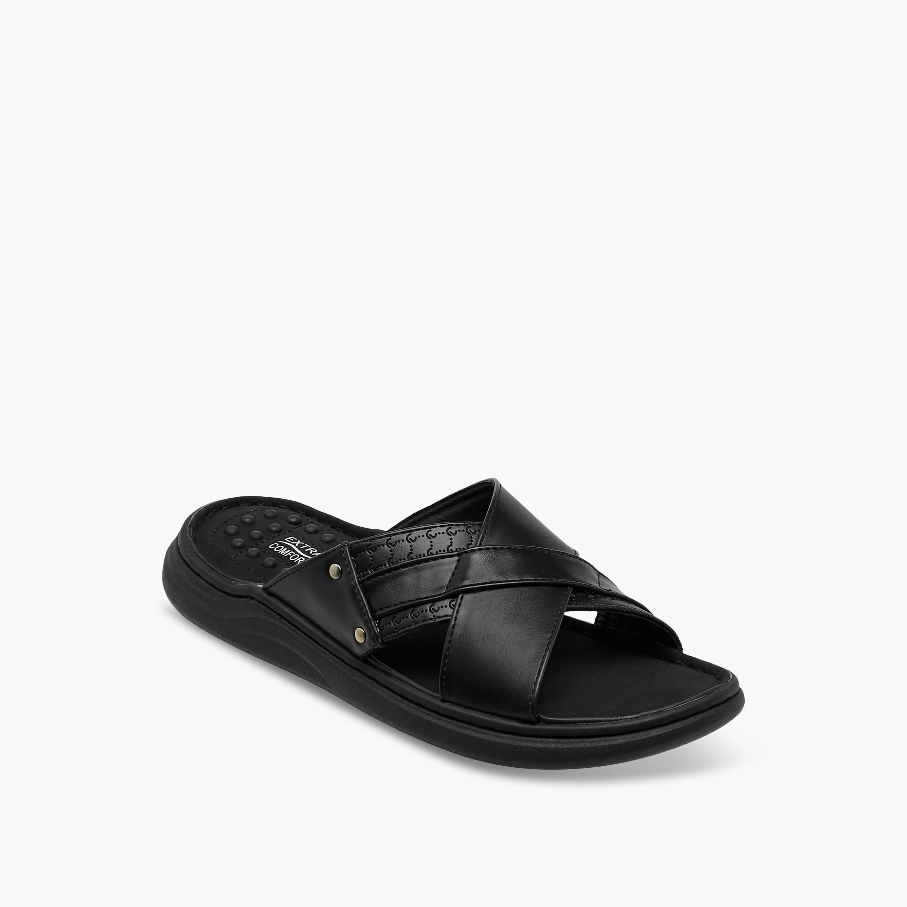 Le Confort Men Cross Strap Sandals-men-shoes-sandals-image-2
