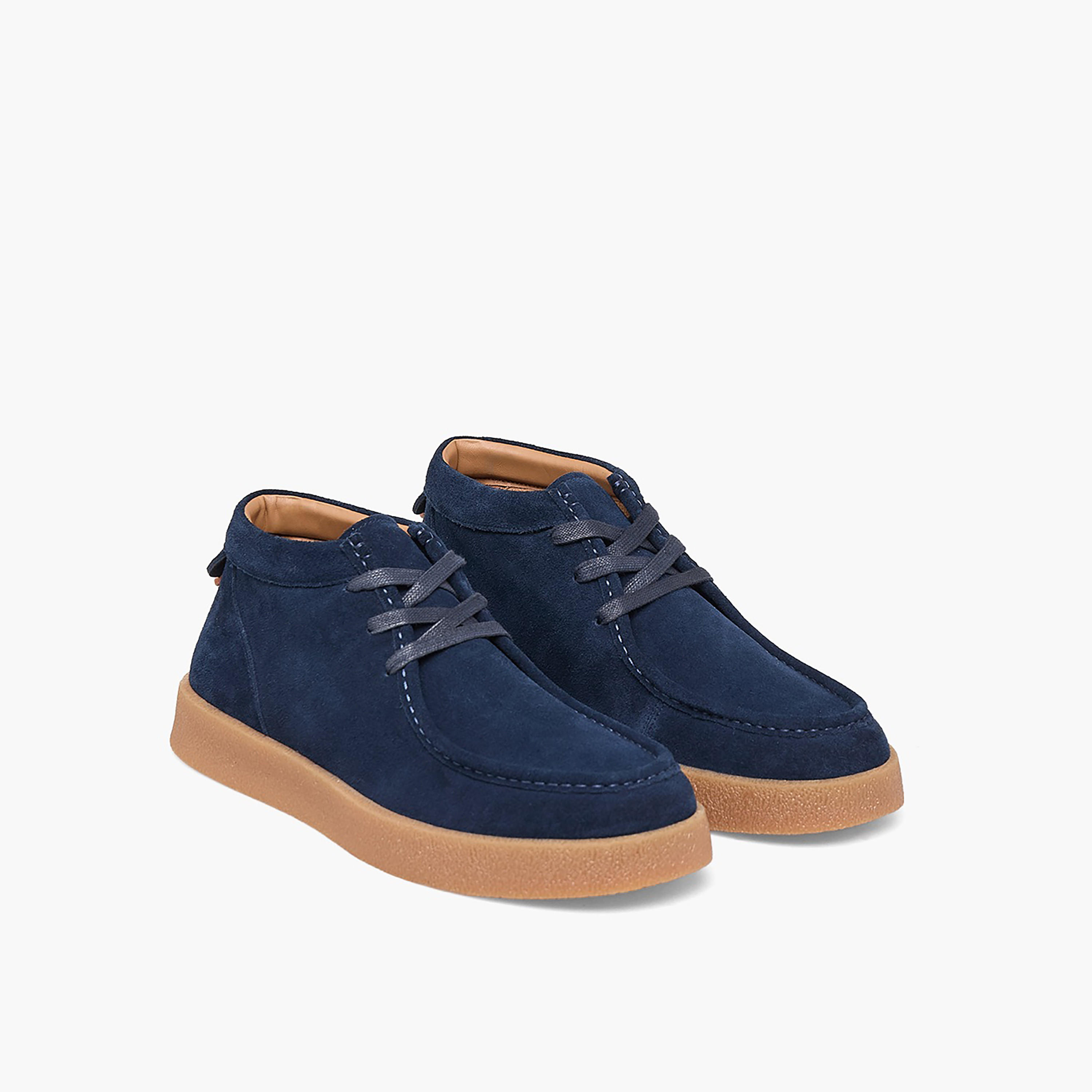 حذاء بوت للكاحل برباط للرجال من دوتشيني-men-shoes-boots-image-1