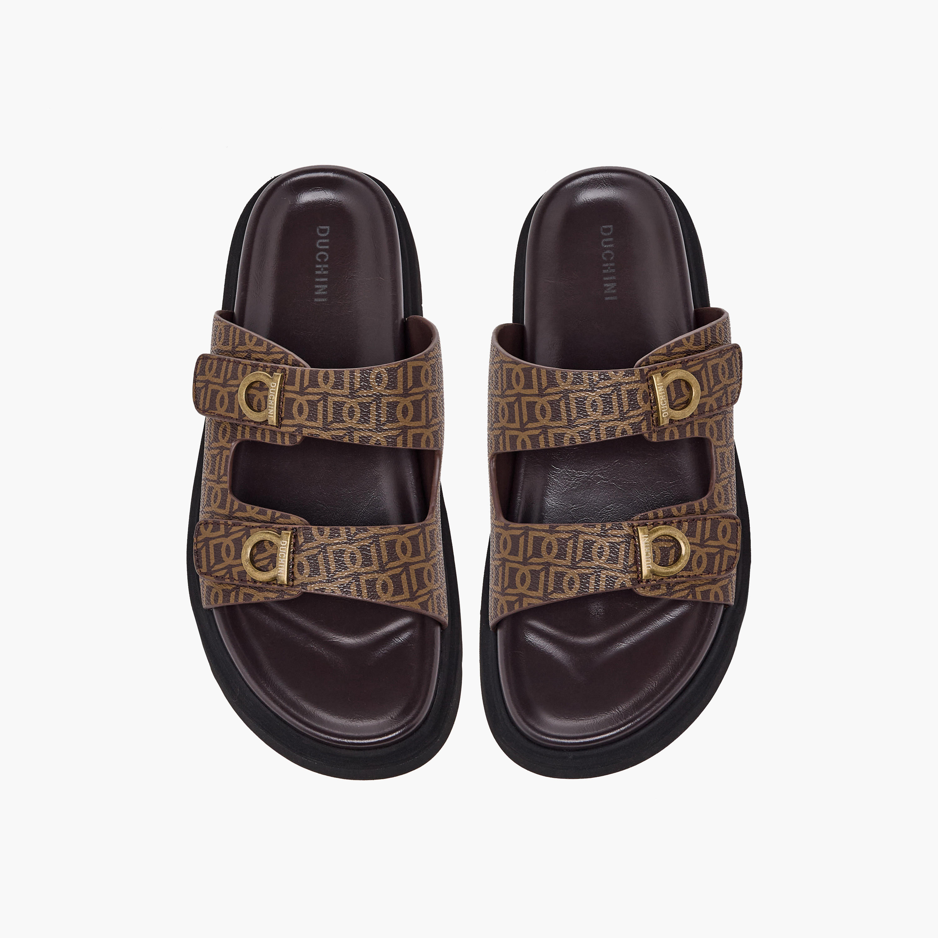 صندل مريح بطبعات للرجال من دوتشيني-men-shoes-sandals-image-1