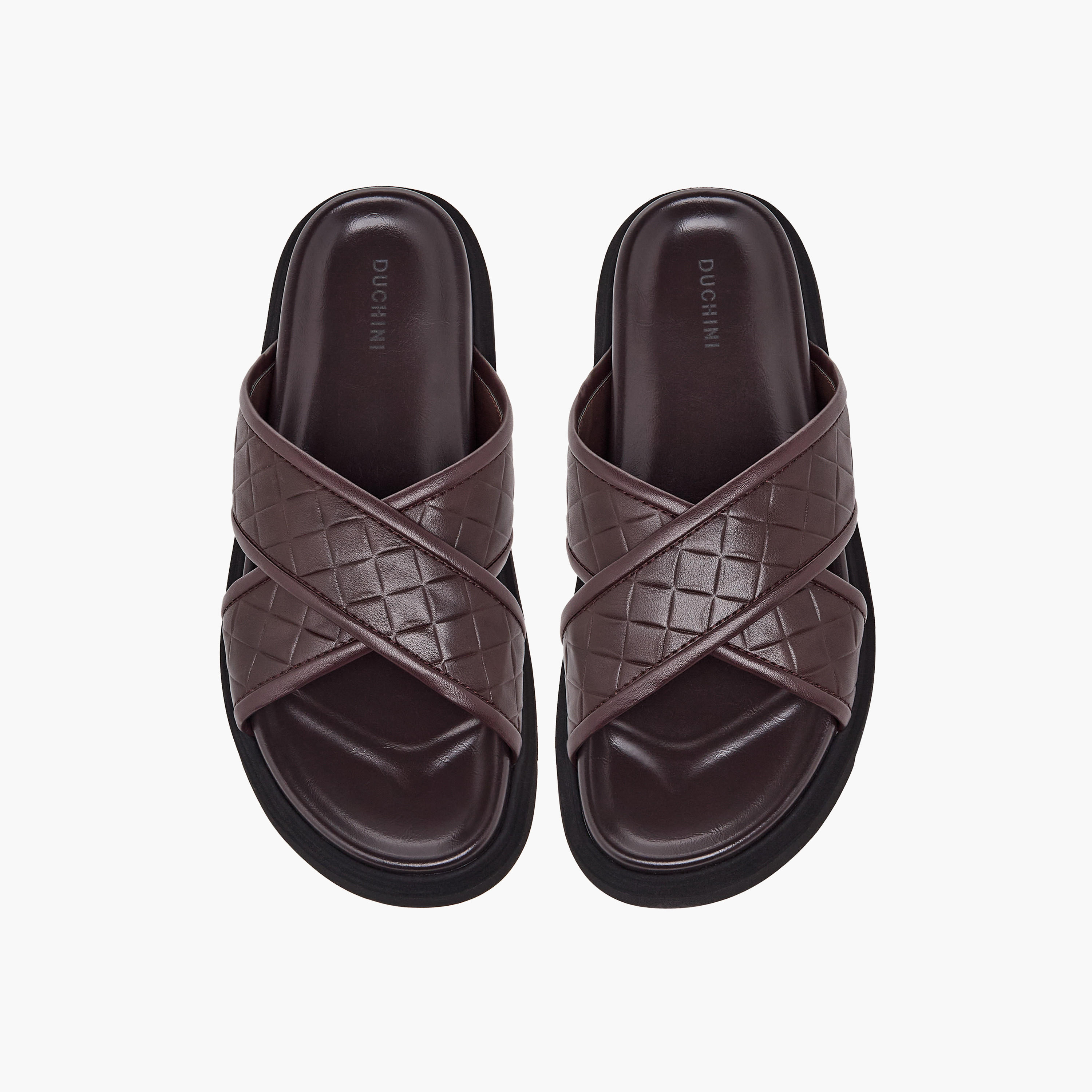 صندل مريح بأحزمة متقاطعة مبطنة للرجال من دوتشيني-men-shoes-sandals-image-1