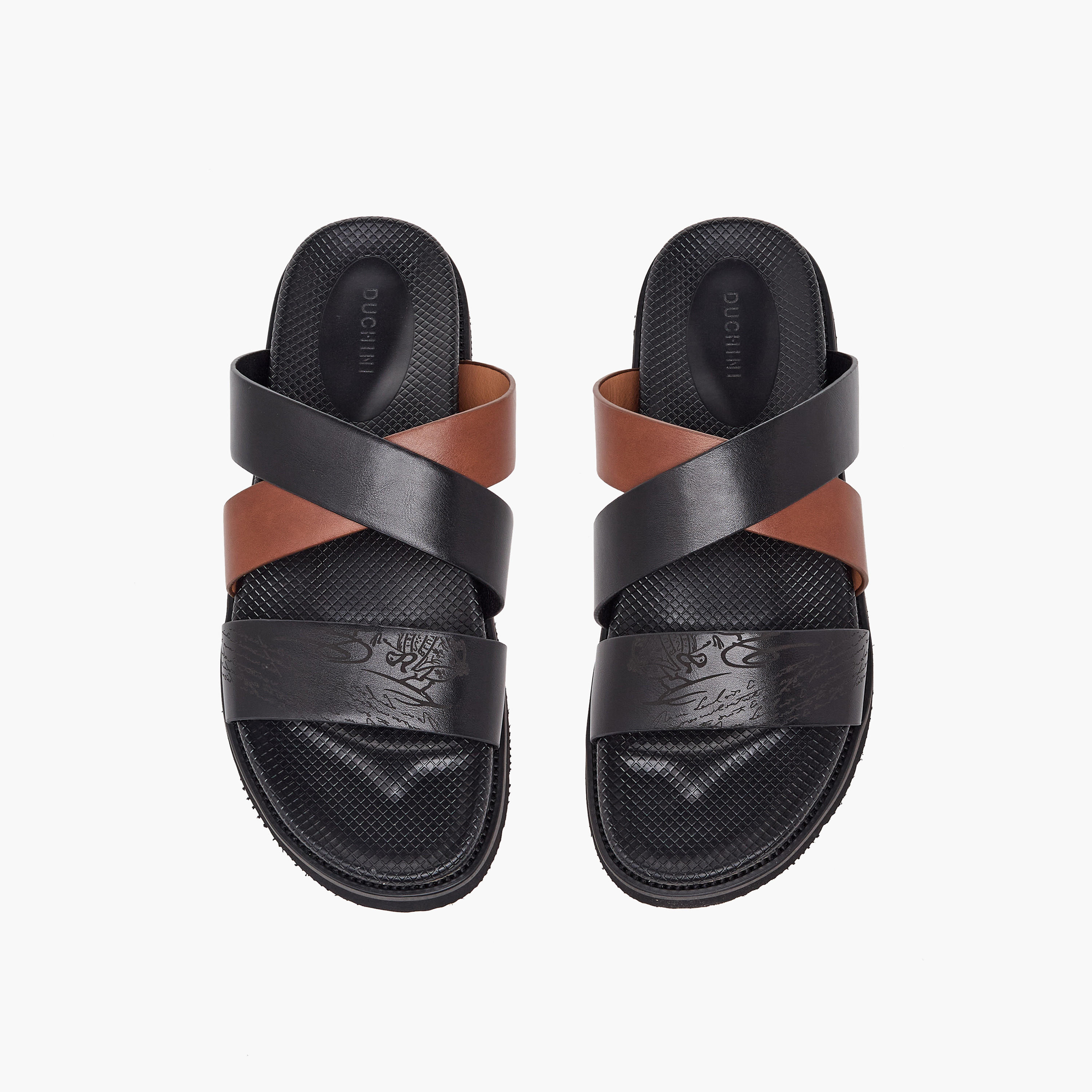 صندل مريح بارز الملمس للرجال من دوتشيني-men-shoes-sandals-image-1