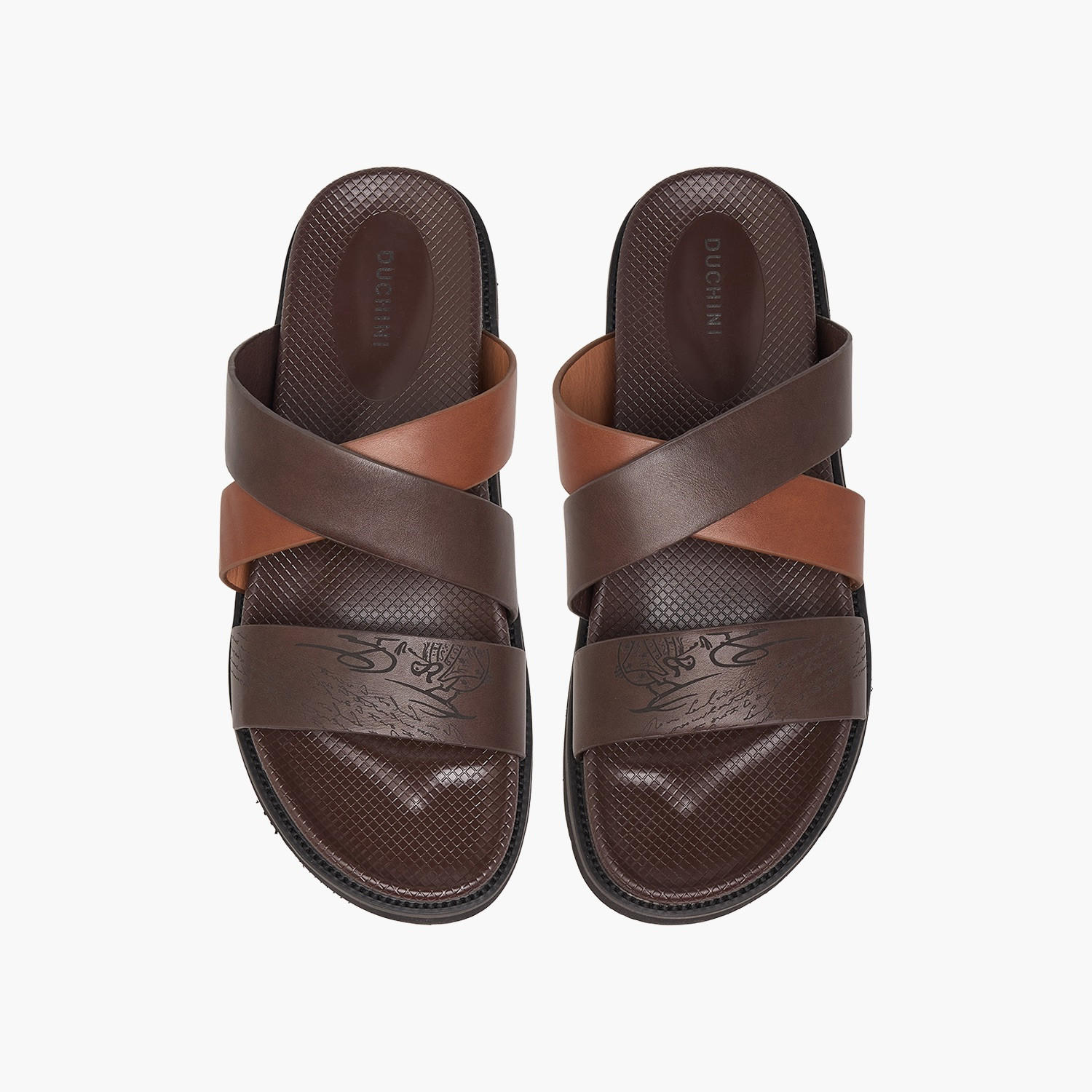 صندل مريح بارز الملمس للرجال من دوتشيني-men-shoes-sandals-image-1