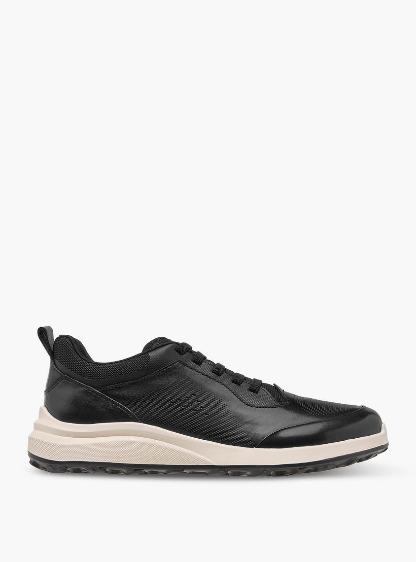 Duchini Men Perforated Genuine Leather Sneakers-men-shoes-sneakers-image-2