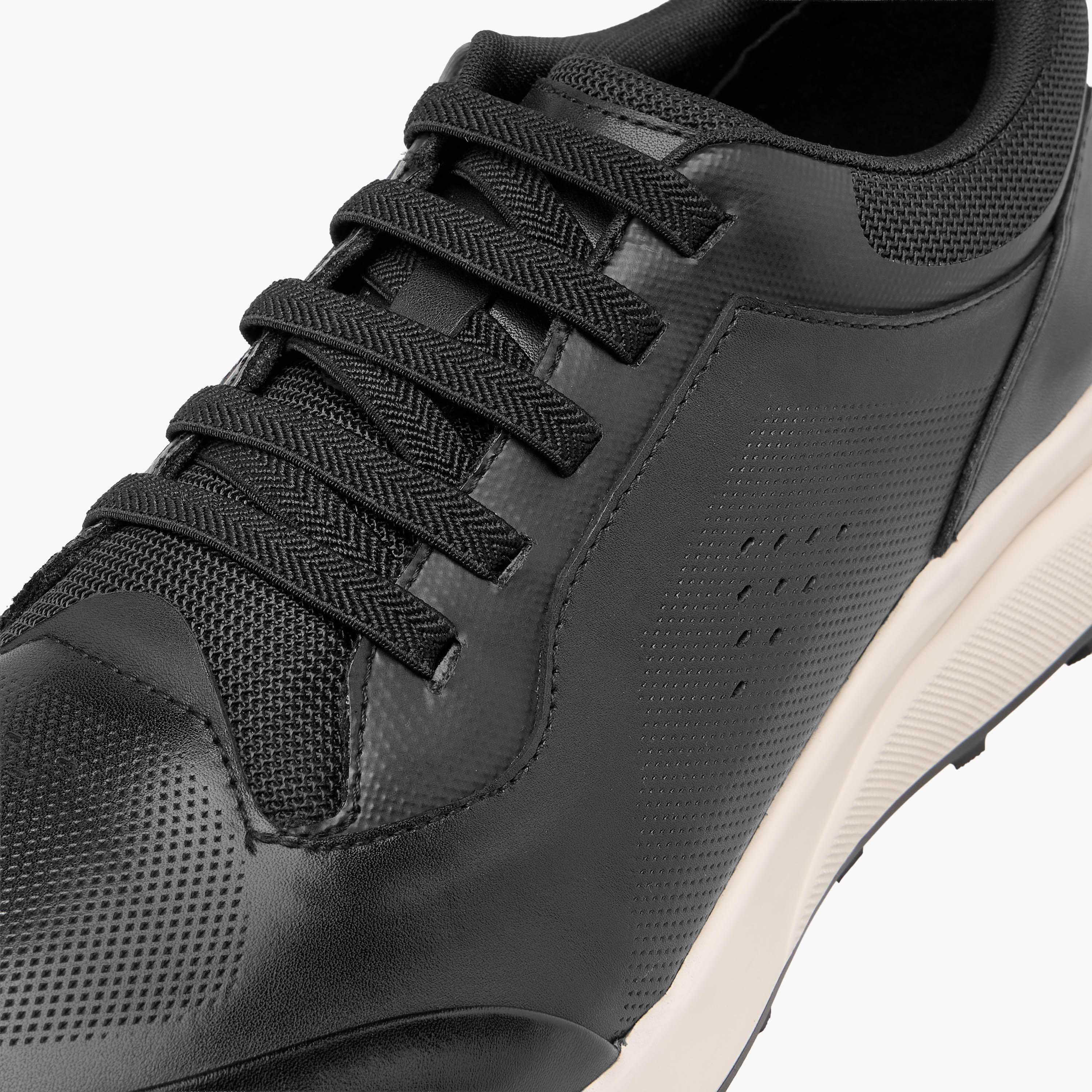 Duchini Men Perforated Genuine Leather Sneakers-men-shoes-sneakers-image-4