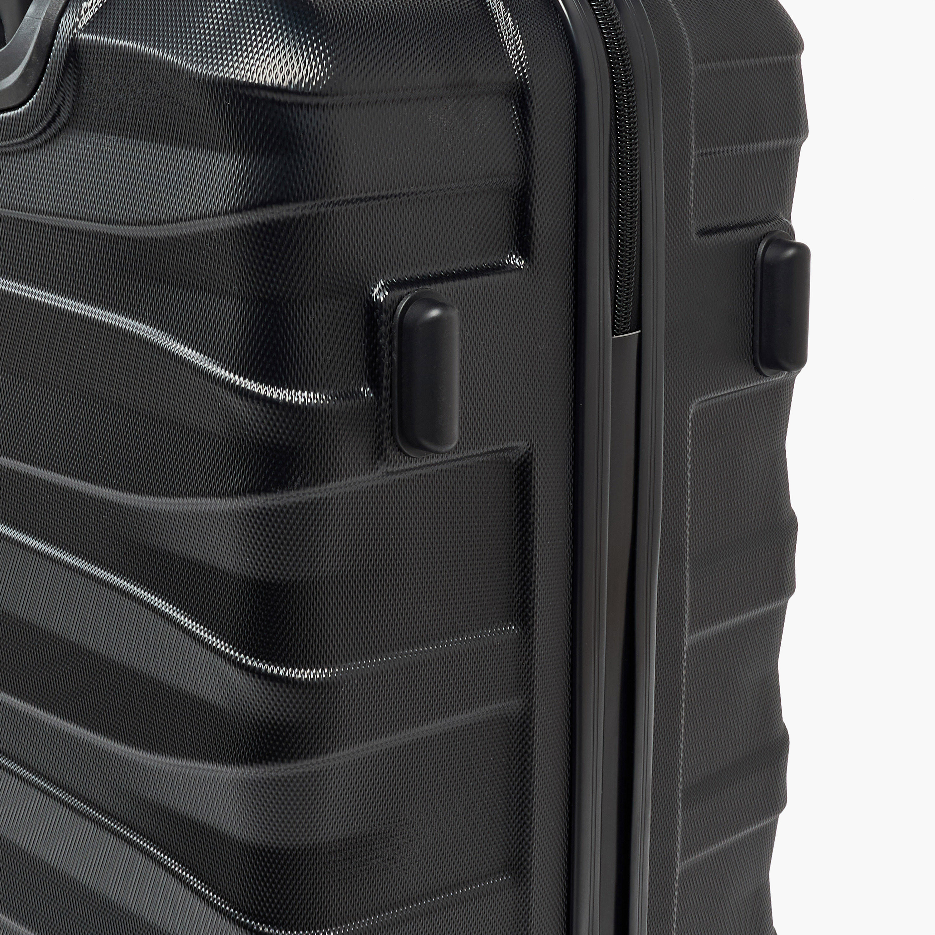 Oaklan by Shoexpress Textured Hardcase Luggage Trolley with Retractable Handle - Cabin-travel-luggagesandbags-luggage-image-10