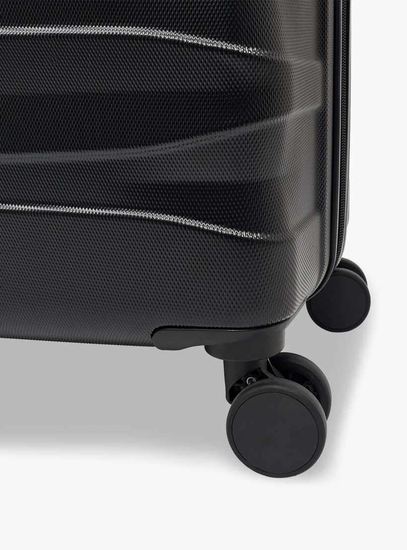 Oaklan by Shoexpress Textured Hardcase Luggage Trolley with Retractable Handle - Cabin-travel-luggagesandbags-luggage-image-11