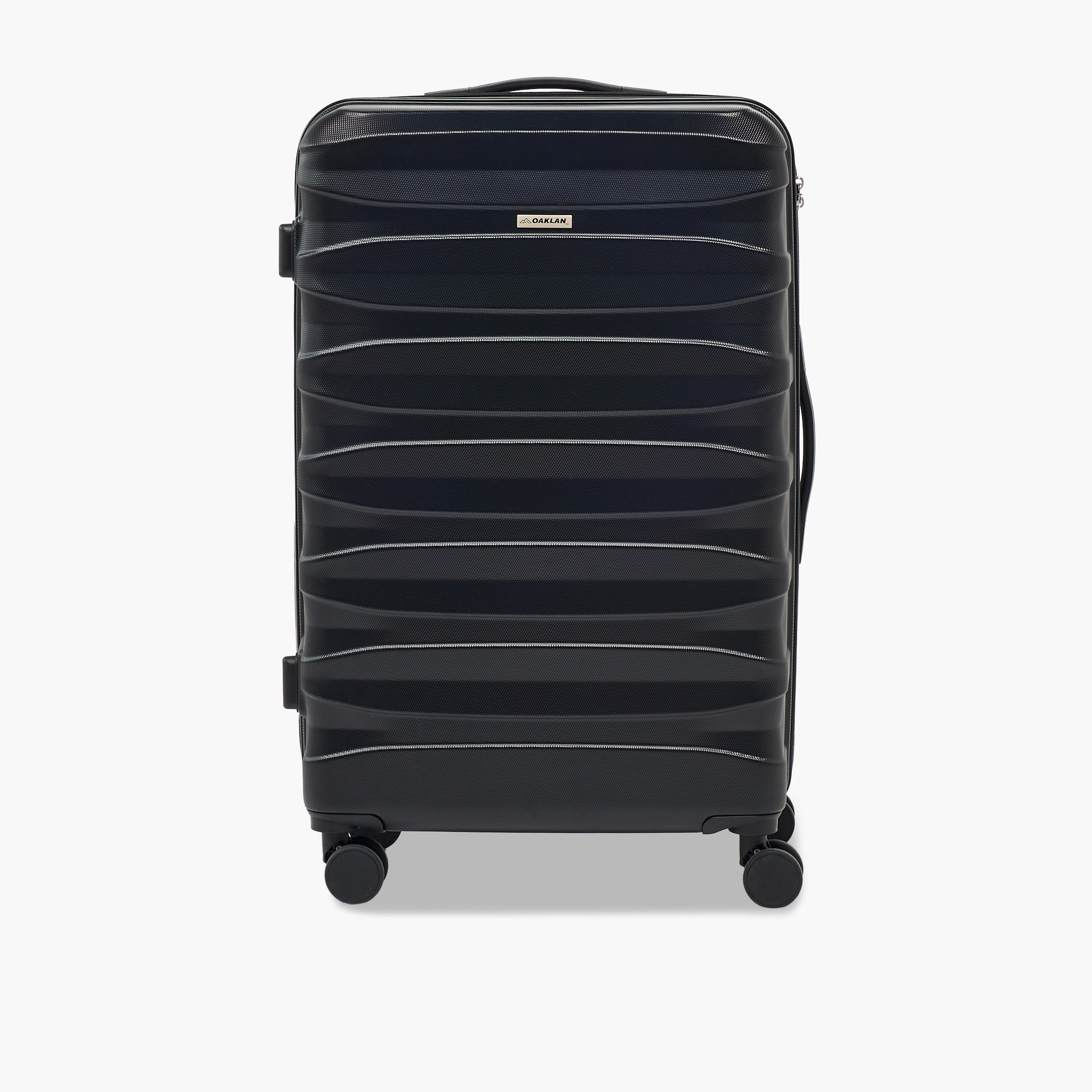 Oaklan by Shoexpress Textured Hardcase Luggage Trolley with Retractable Handle - Cabin-travel-luggagesandbags-luggage-image-18