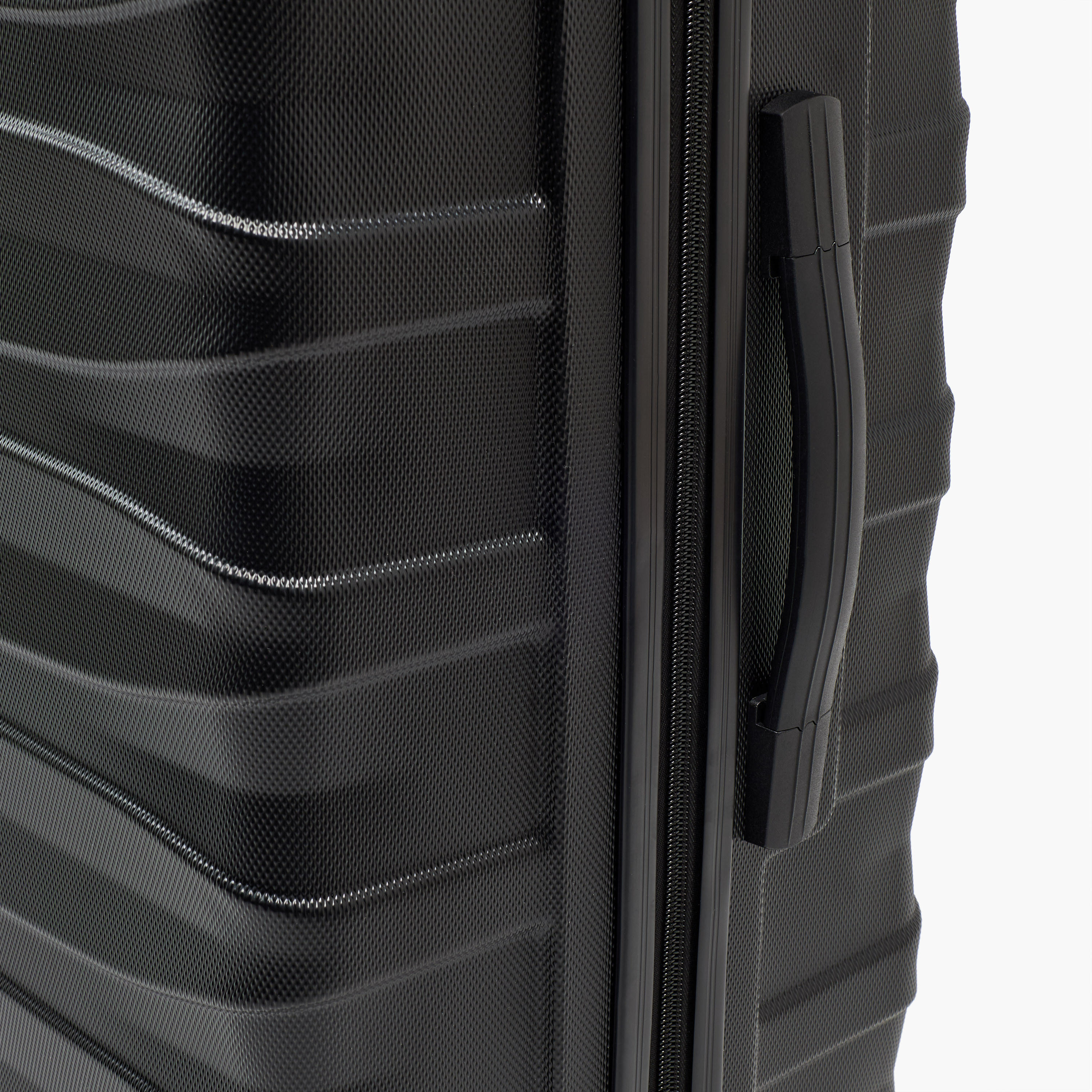 Oaklan by Shoexpress Textured Hardcase Luggage Trolley with Retractable Handle - Cabin-travel-luggagesandbags-luggage-image-8