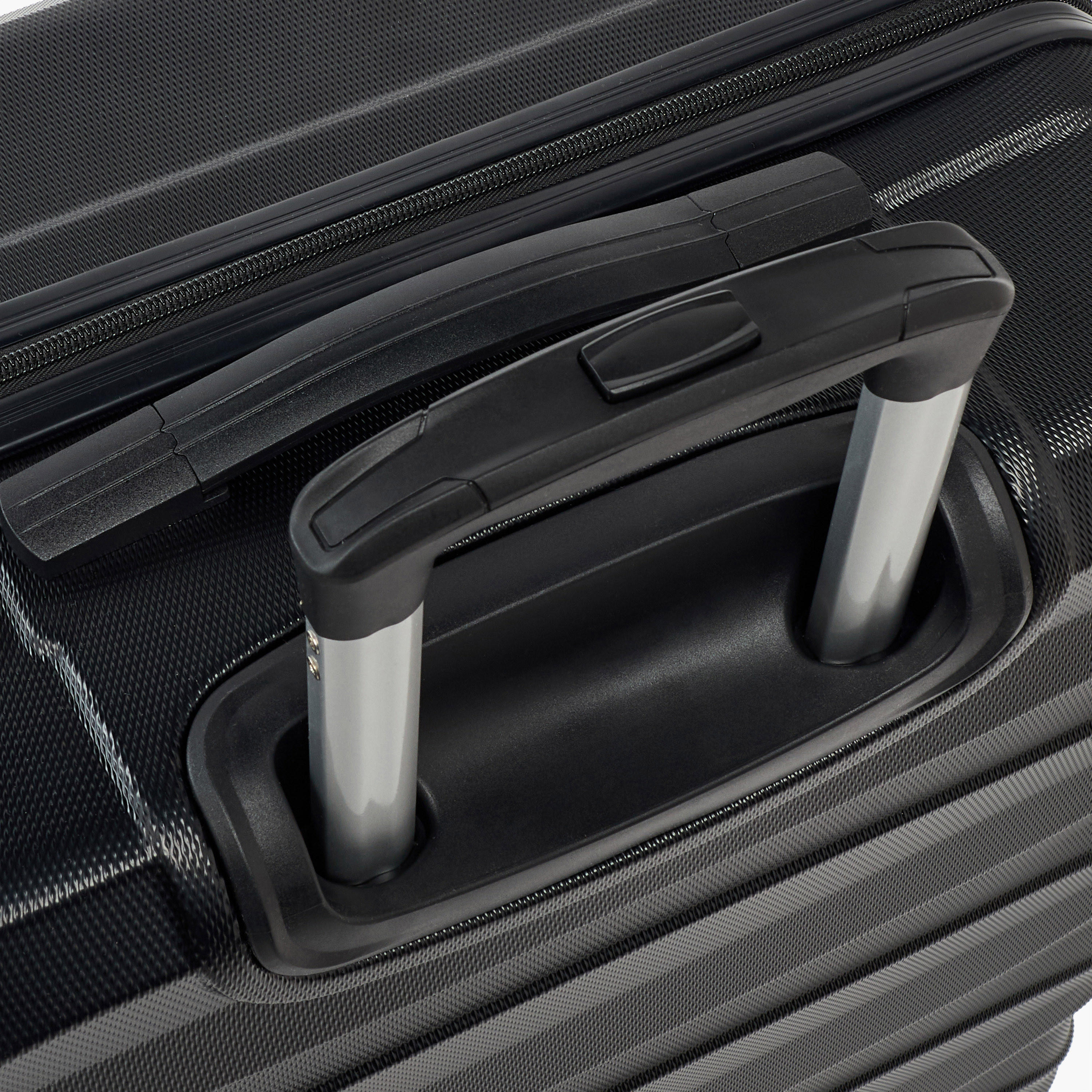Oaklan by Shoexpress Textured Hardcase Luggage Trolley with Retractable Handle - Cabin-travel-luggagesandbags-luggage-image-9