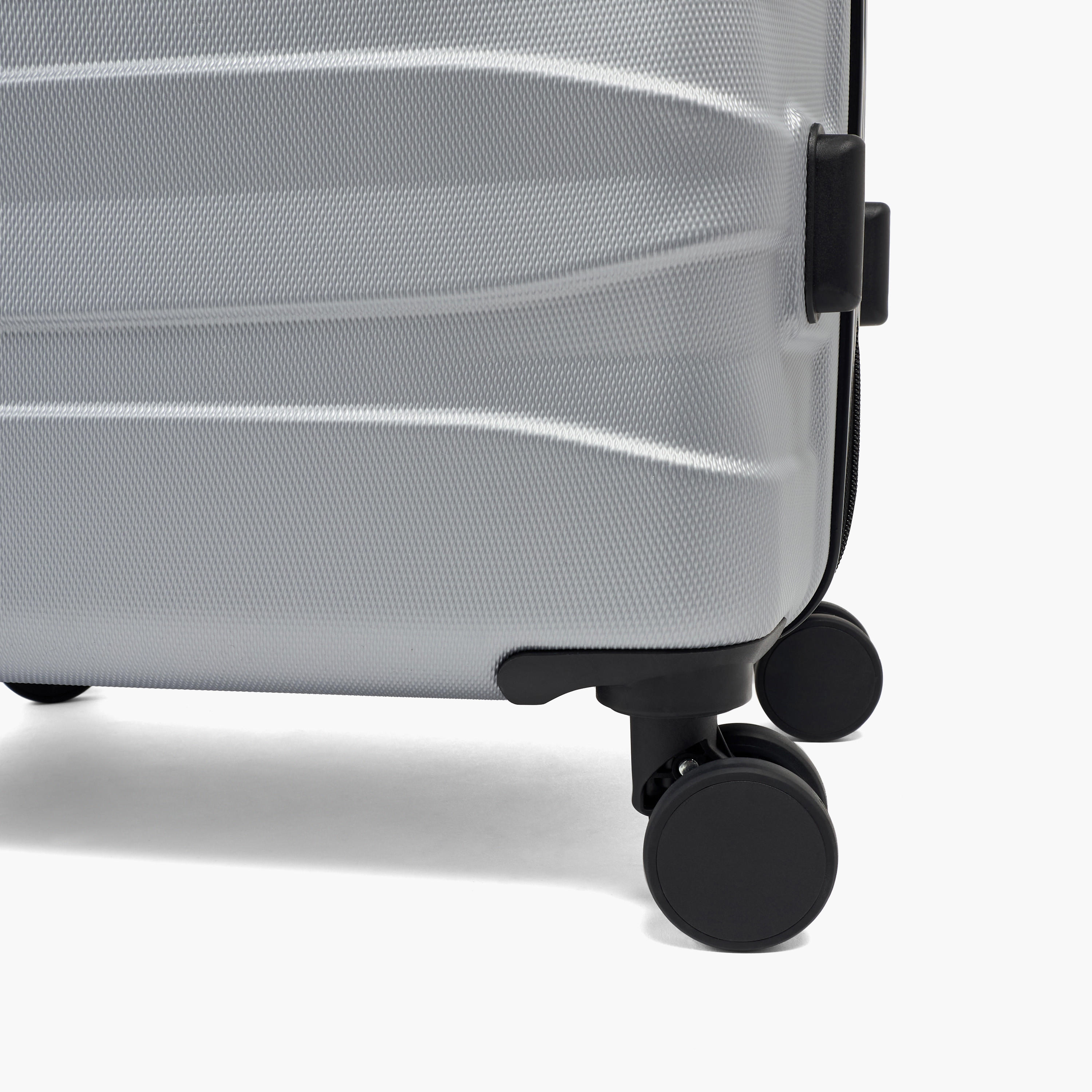 Oaklan by Shoexpress Textured Hardcase Luggage Trolley with Retractable Handle - Cabin-travel-luggagesandbags-luggage-image-10