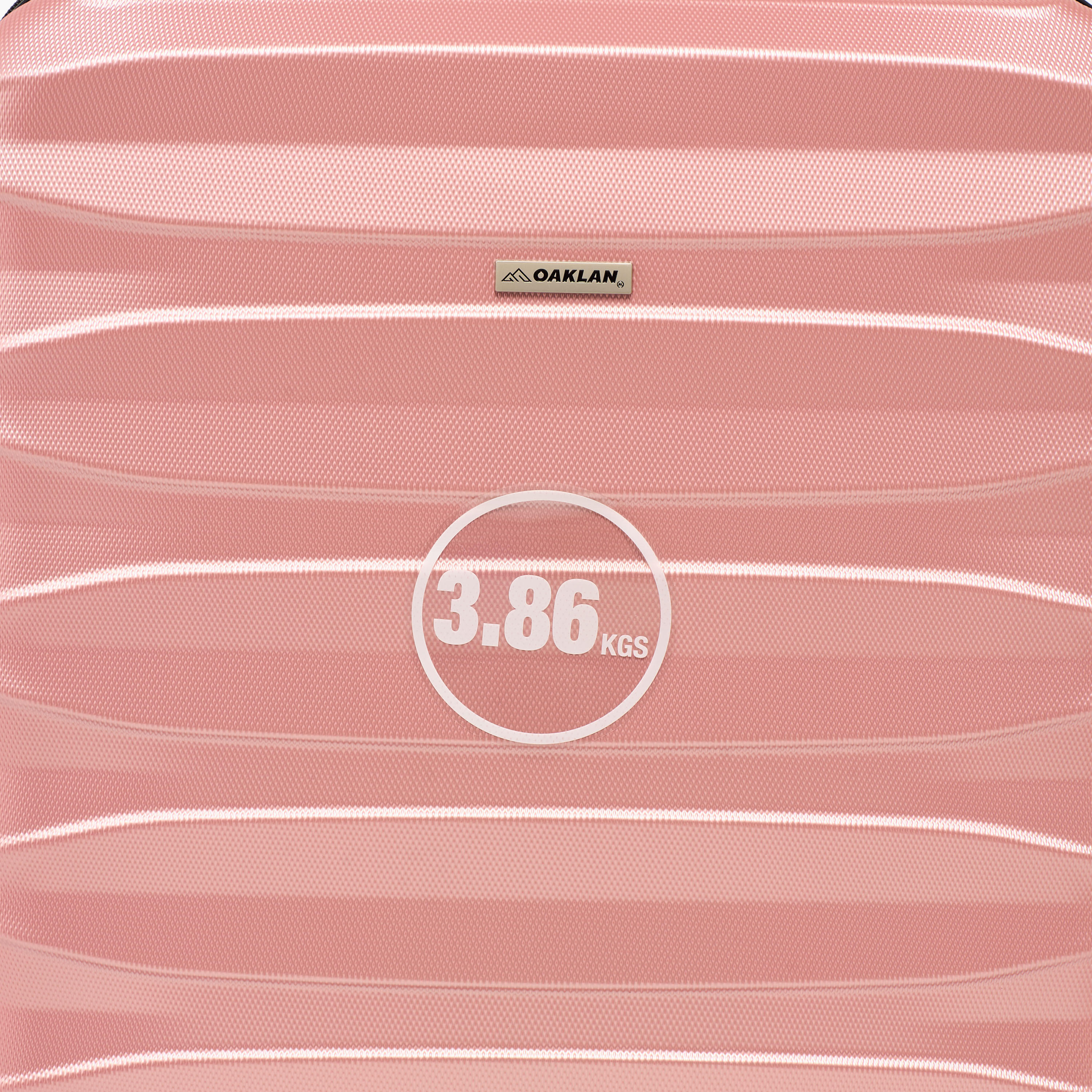 Oaklan by Shoexpress Textured Hardcase Luggage Trolley with Retractable Handle - Cabin-travel-luggagesandbags-luggage-image-12