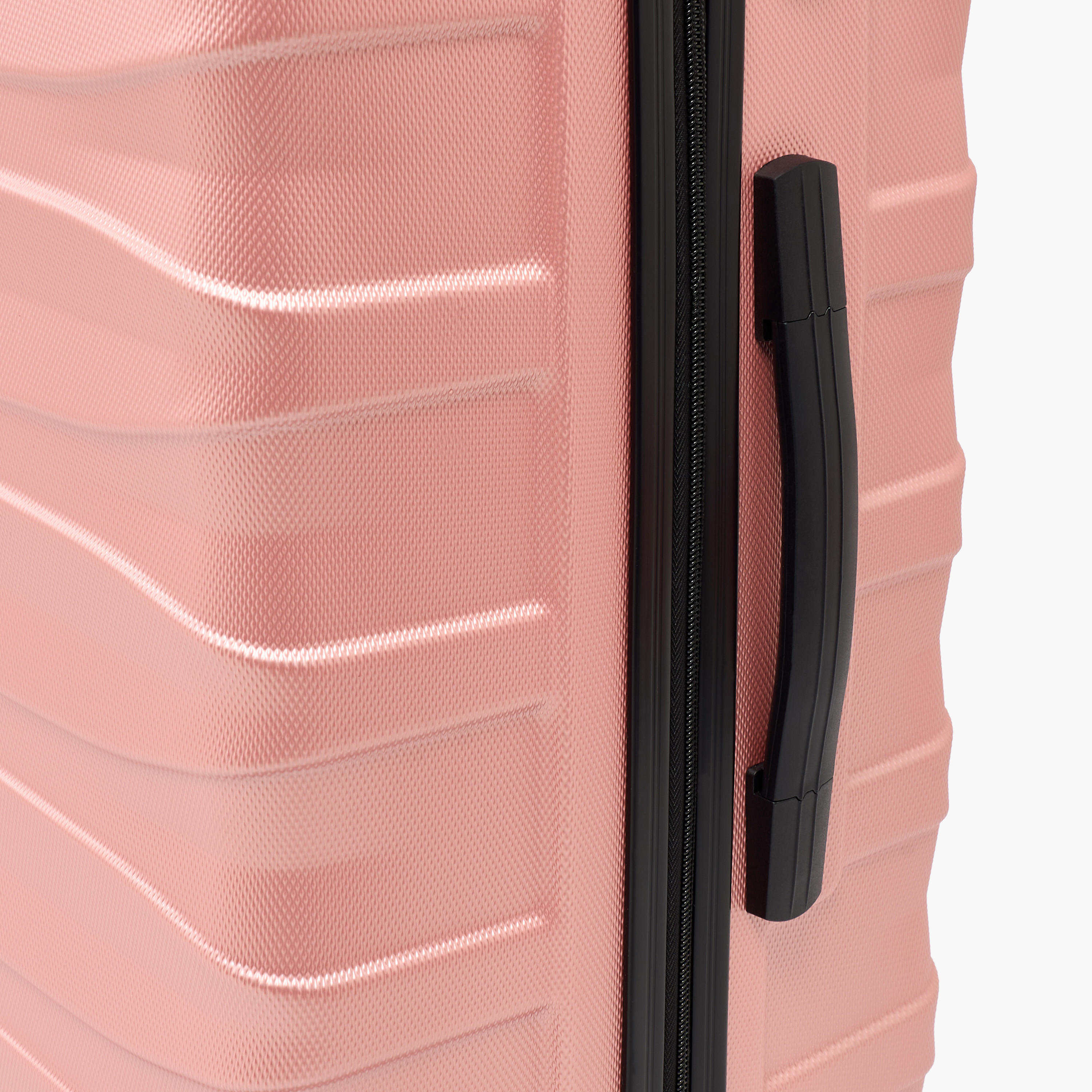 Oaklan by Shoexpress Textured Hardcase Luggage Trolley with Retractable Handle - Cabin-travel-luggagesandbags-luggage-image-7