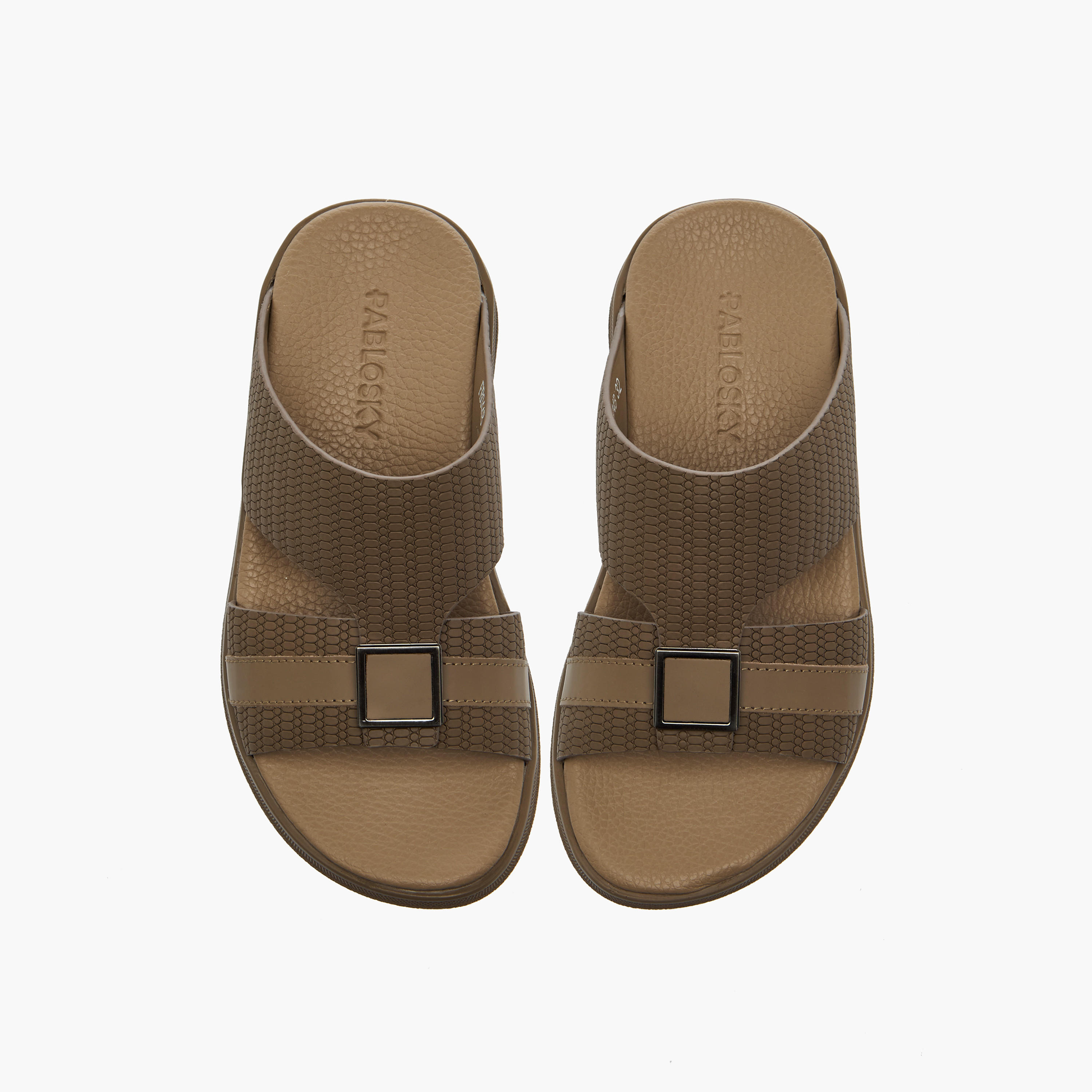 صندل عربي جلد بارز الملمس للأولاد من بابلوفسكي-boys-shoes-sandals-image-1