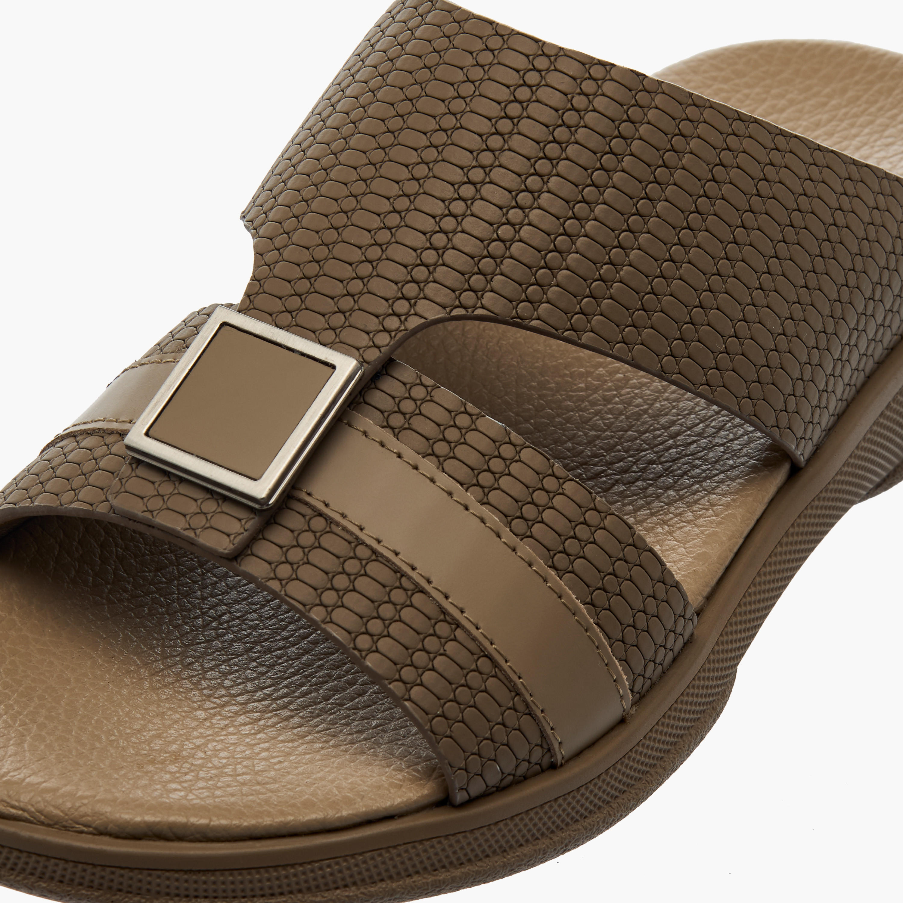 صندل عربي جلد بارز الملمس للأولاد من بابلوفسكي-boys-shoes-sandals-image-5