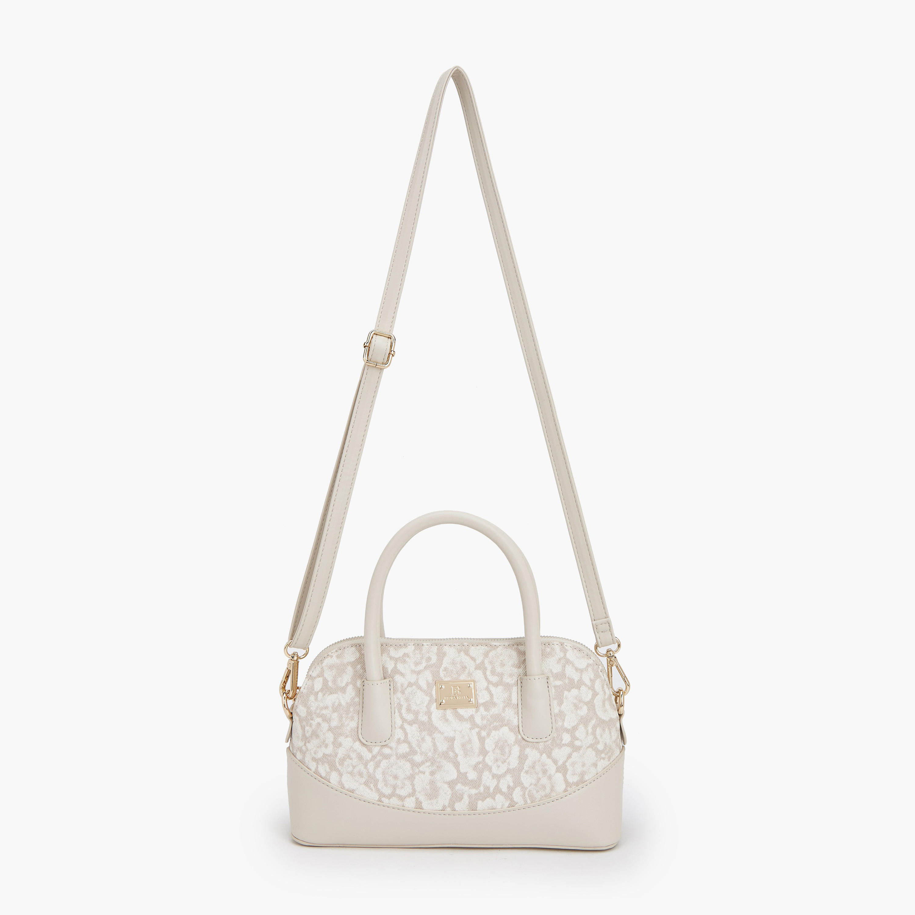 Flora Bella Floral Print Satchel Bag with Detachable Strap-women-bagsandwallets-handbags-image-3
