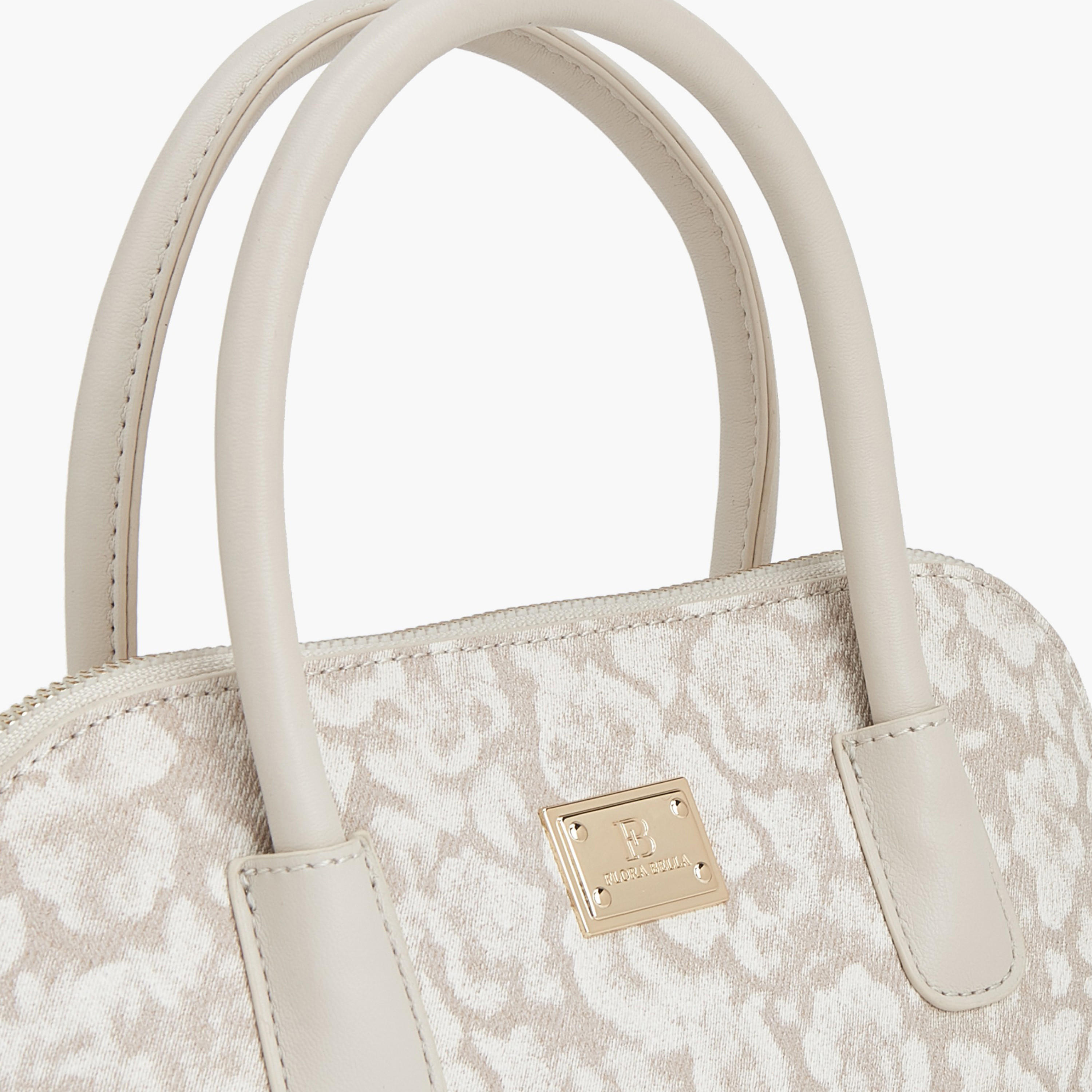 Flora Bella Floral Print Satchel Bag with Detachable Strap-women-bagsandwallets-handbags-image-5