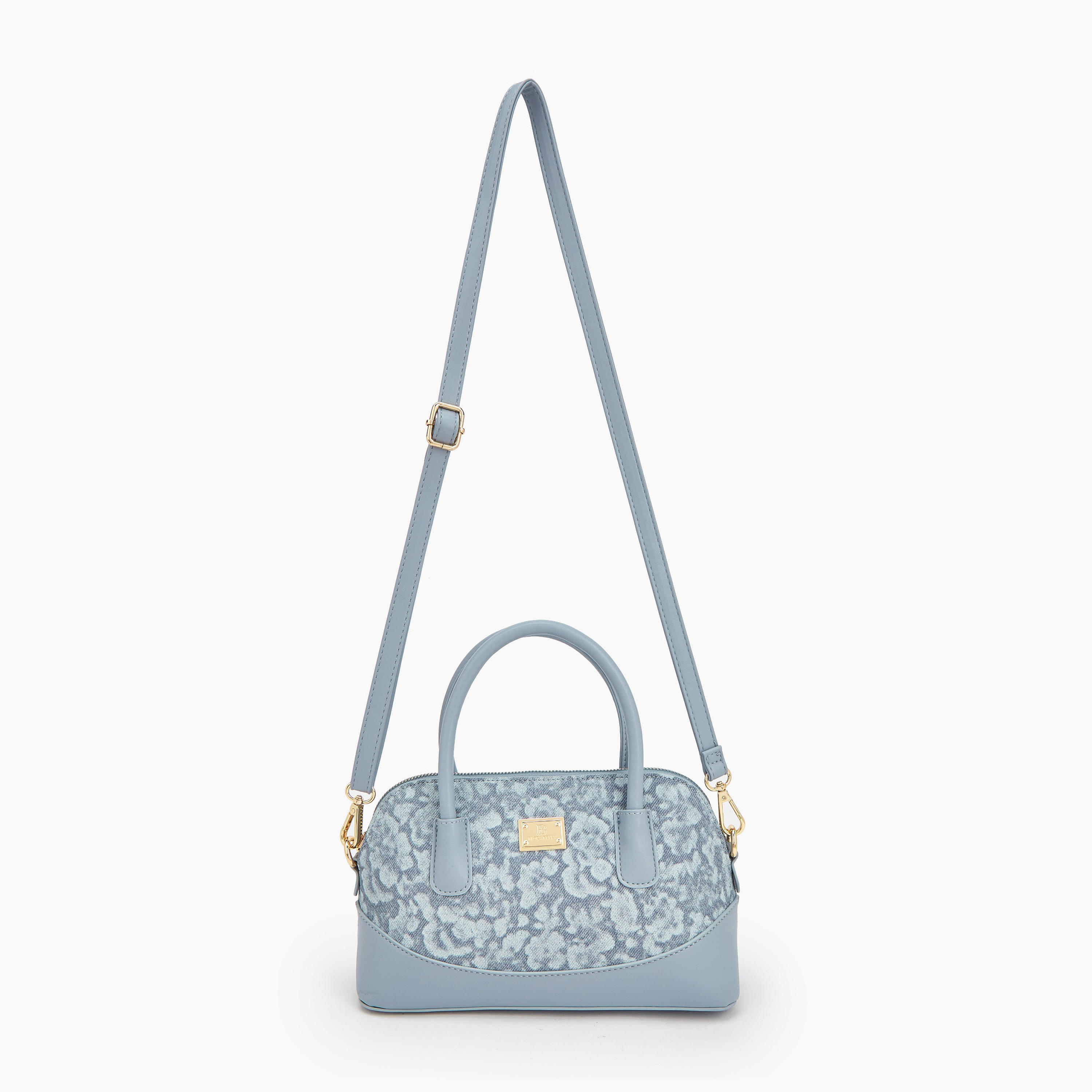 Flora Bella Floral Print Satchel Bag with Detachable Strap-women-bagsandwallets-handbags-image-3