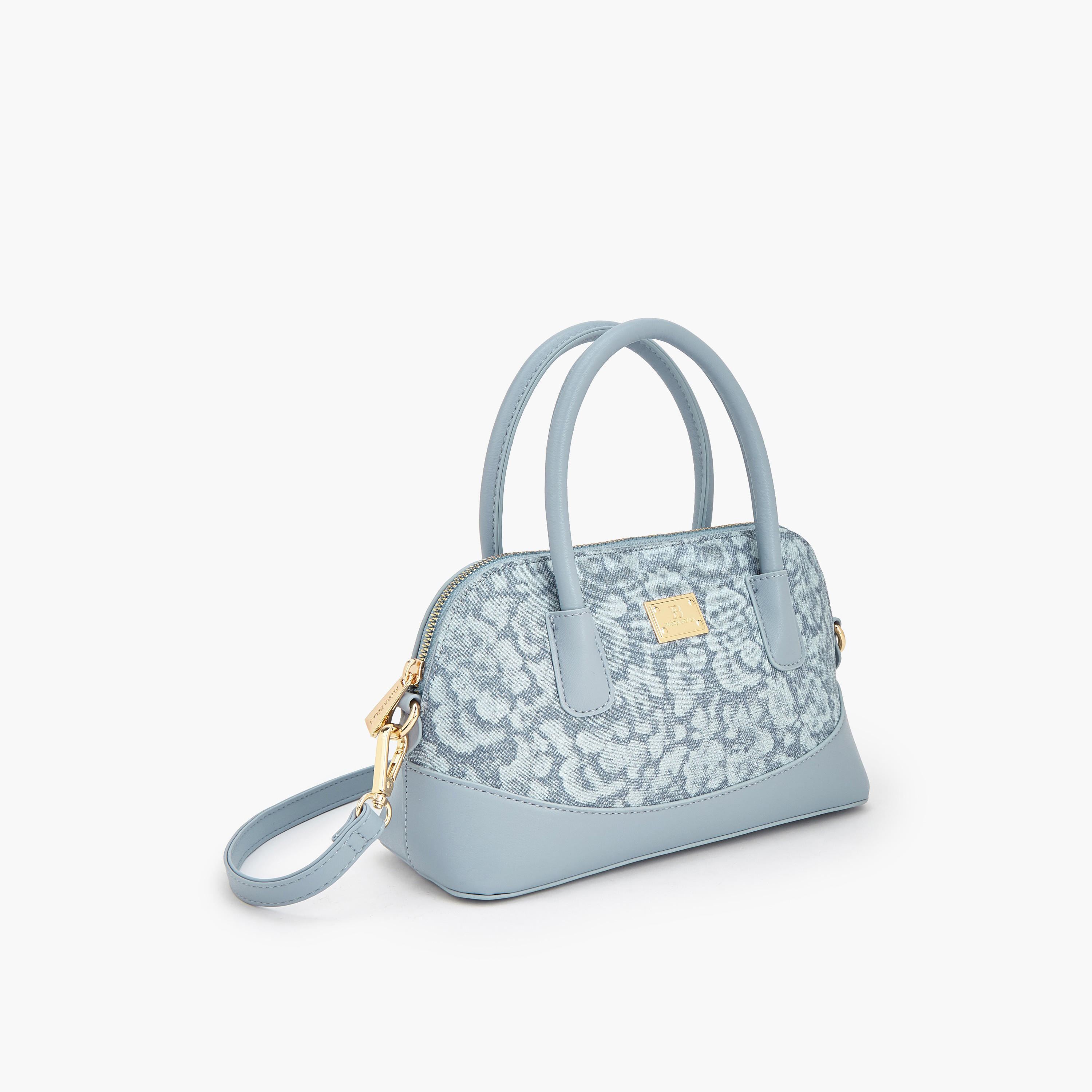 Flora Bella Floral Print Satchel Bag with Detachable Strap-women-bagsandwallets-handbags-image-4