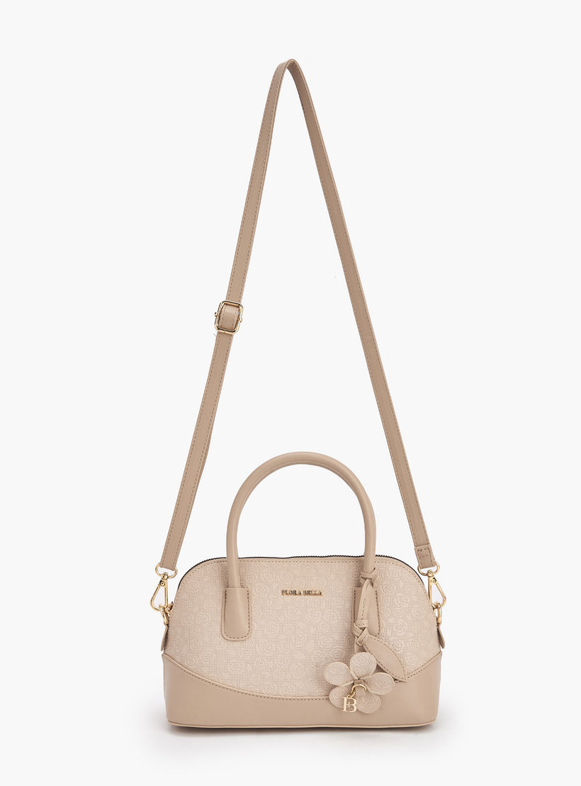 Flora Bella Floral Textured Crossbody Bag with Charm Detail-women-bagsandwallets-handbags-image-3