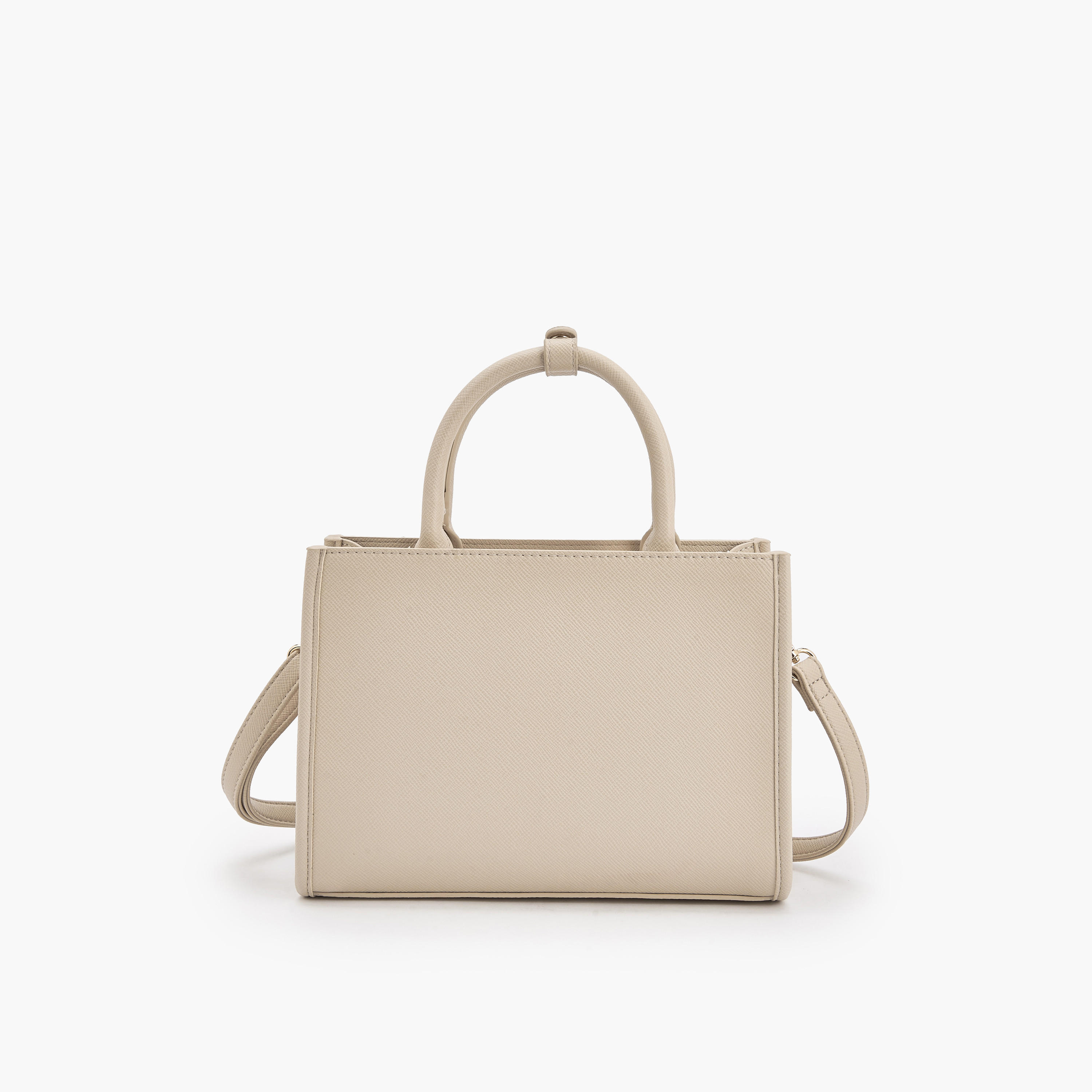Flora Bella Logo Embossed Tote Bag with Detachable Strap-women-bagsandwallets-handbags-image-5