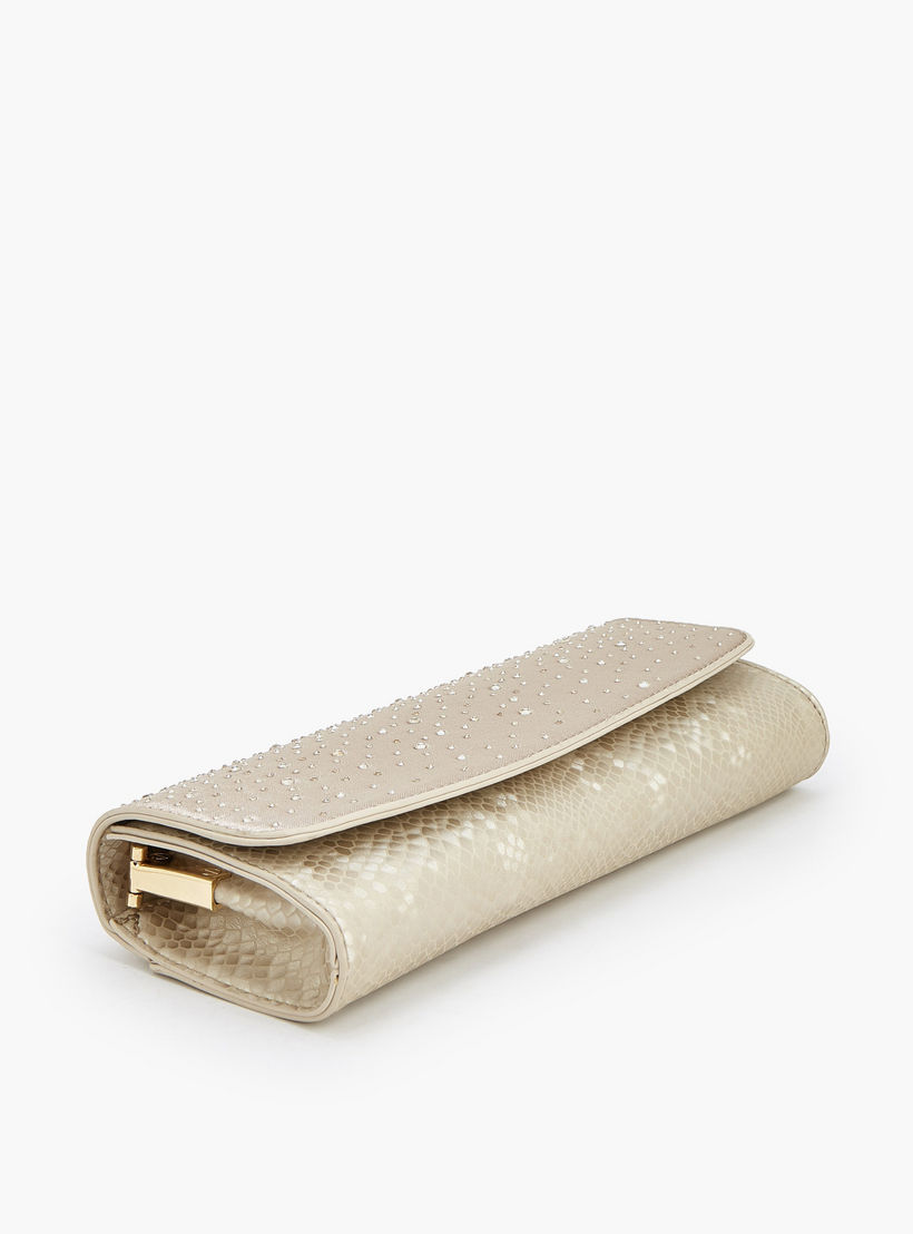 Flora Bella Embellished Clutch with Chain Strap-women-bagsandwallets-handbags-image-6