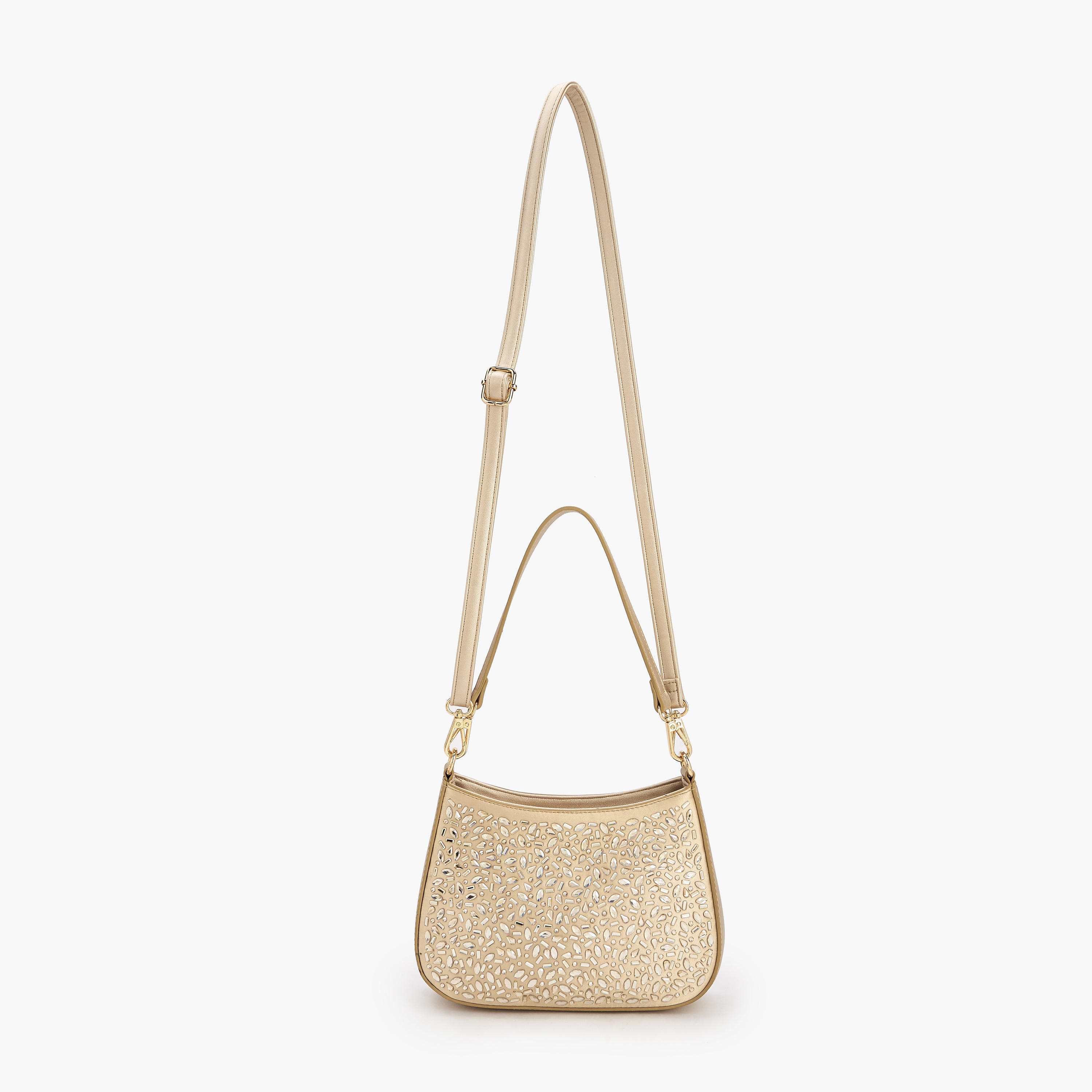 Flora Bella Embellished Shoulder Bag with Zip Closure-women-bagsandwallets-handbags-image-3