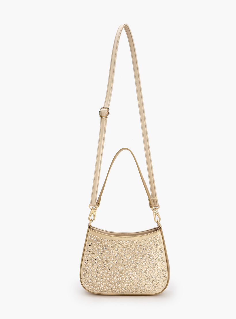 Flora Bella Embellished Shoulder Bag with Zip Closure-women-bagsandwallets-handbags-image-3