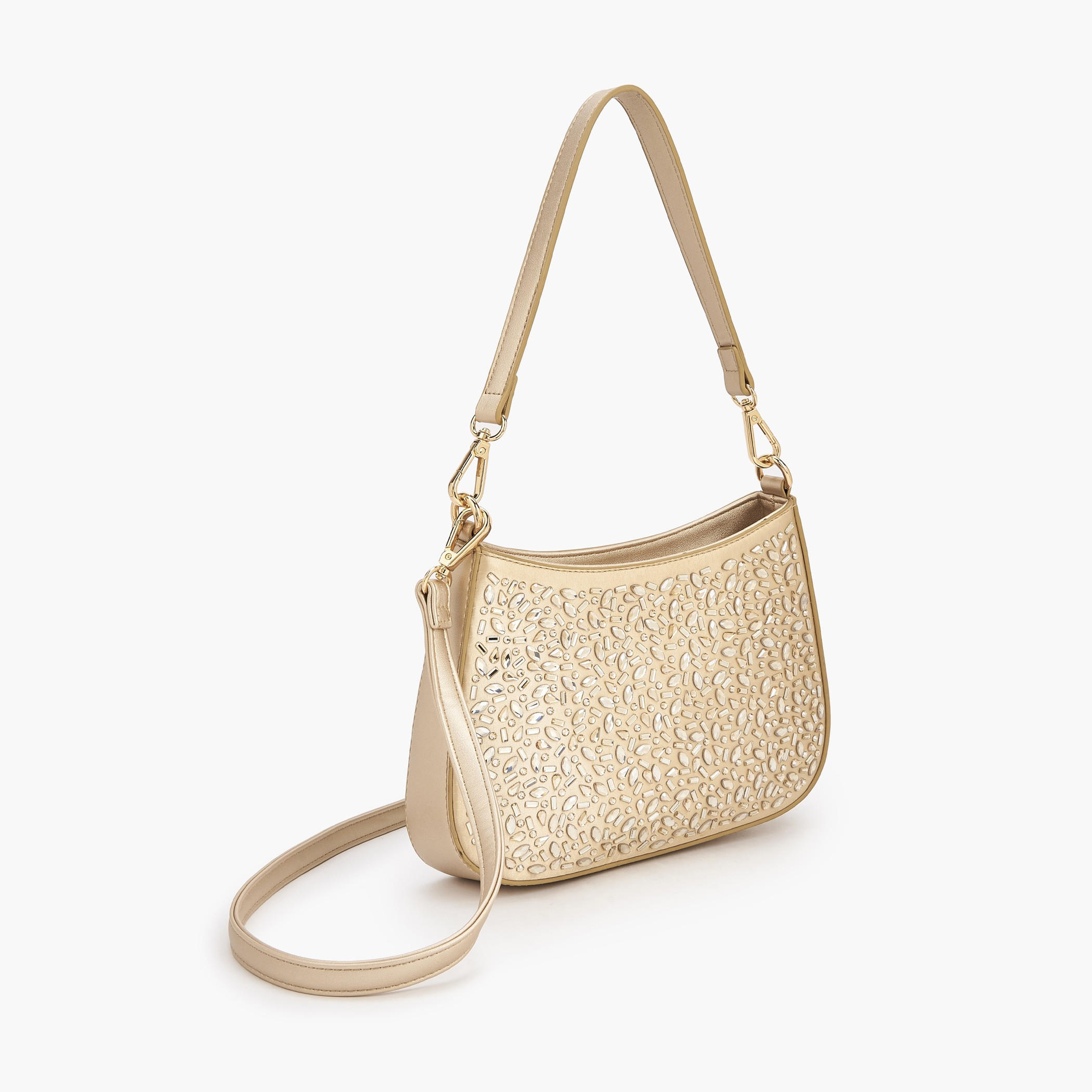 Flora Bella Embellished Shoulder Bag with Zip Closure-women-bagsandwallets-handbags-image-4