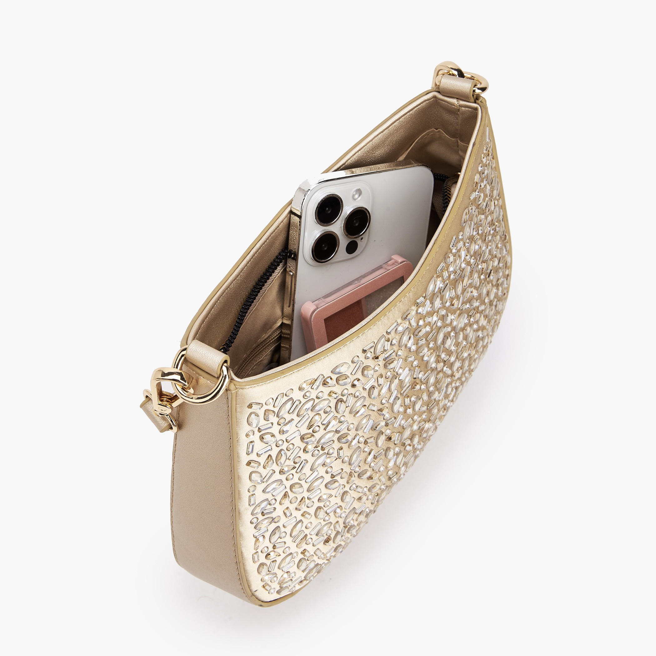 Flora Bella Embellished Shoulder Bag with Zip Closure-women-bagsandwallets-handbags-image-8