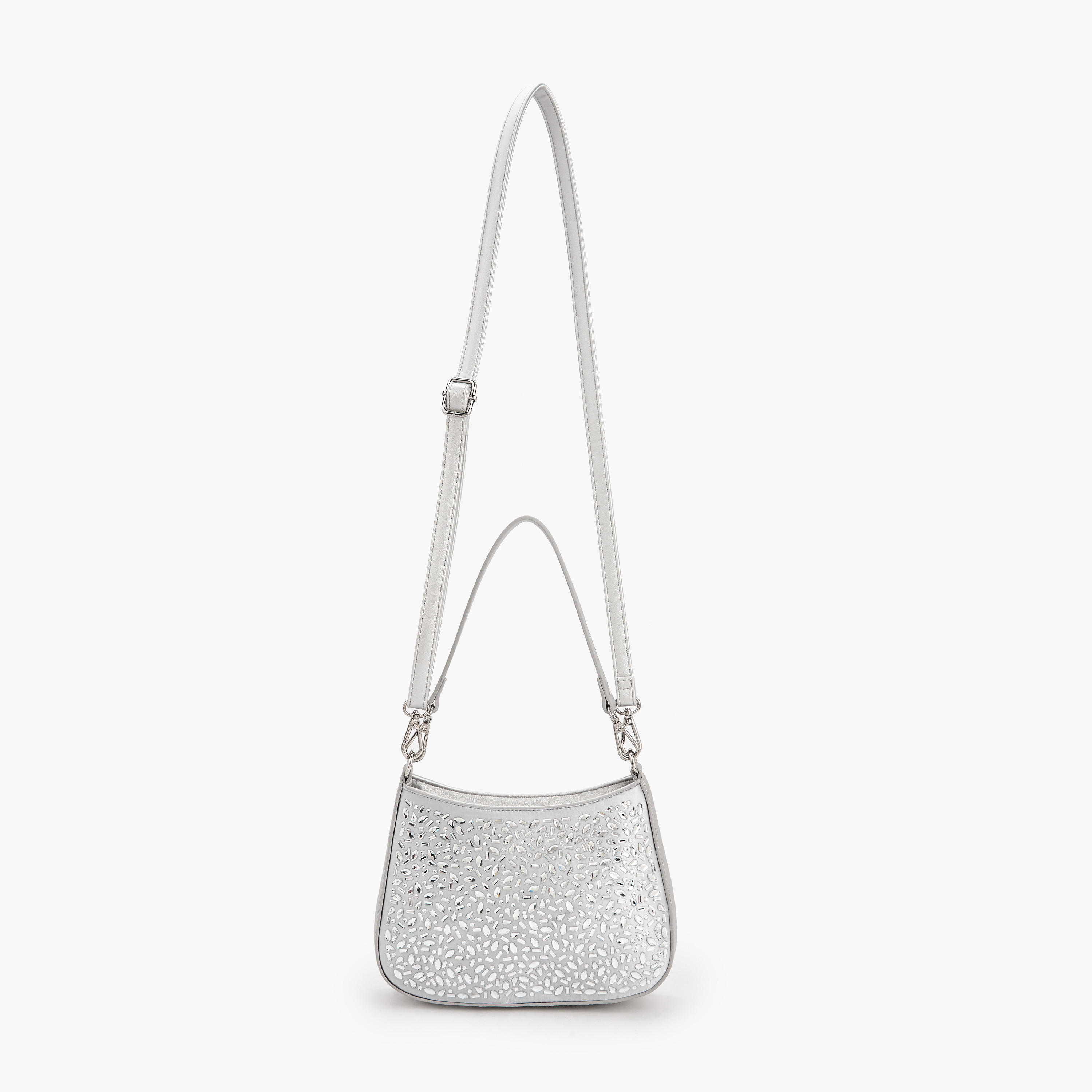 Flora Bella Embellished Shoulder Bag with Zip Closure-women-bagsandwallets-handbags-image-3