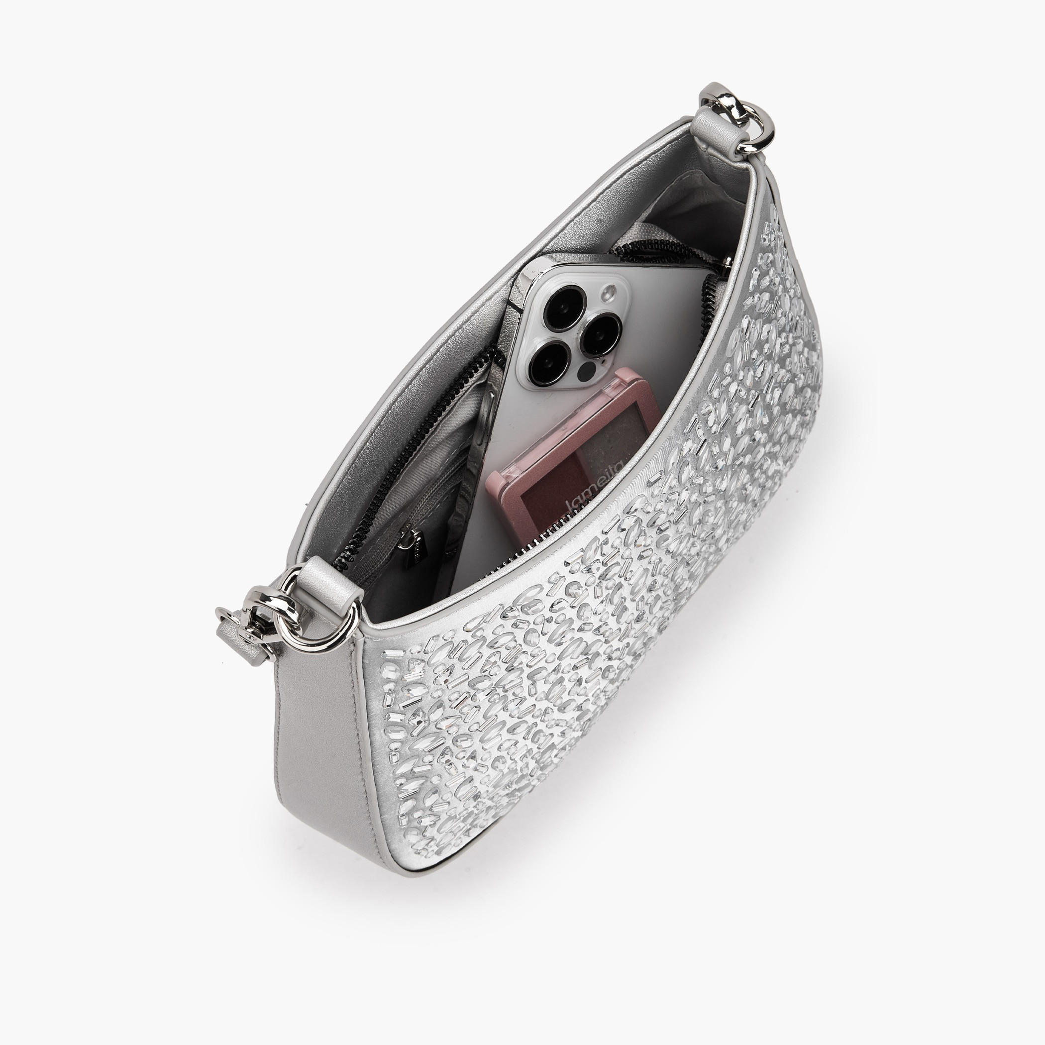 Flora Bella Embellished Shoulder Bag with Zip Closure-women-bagsandwallets-handbags-image-8