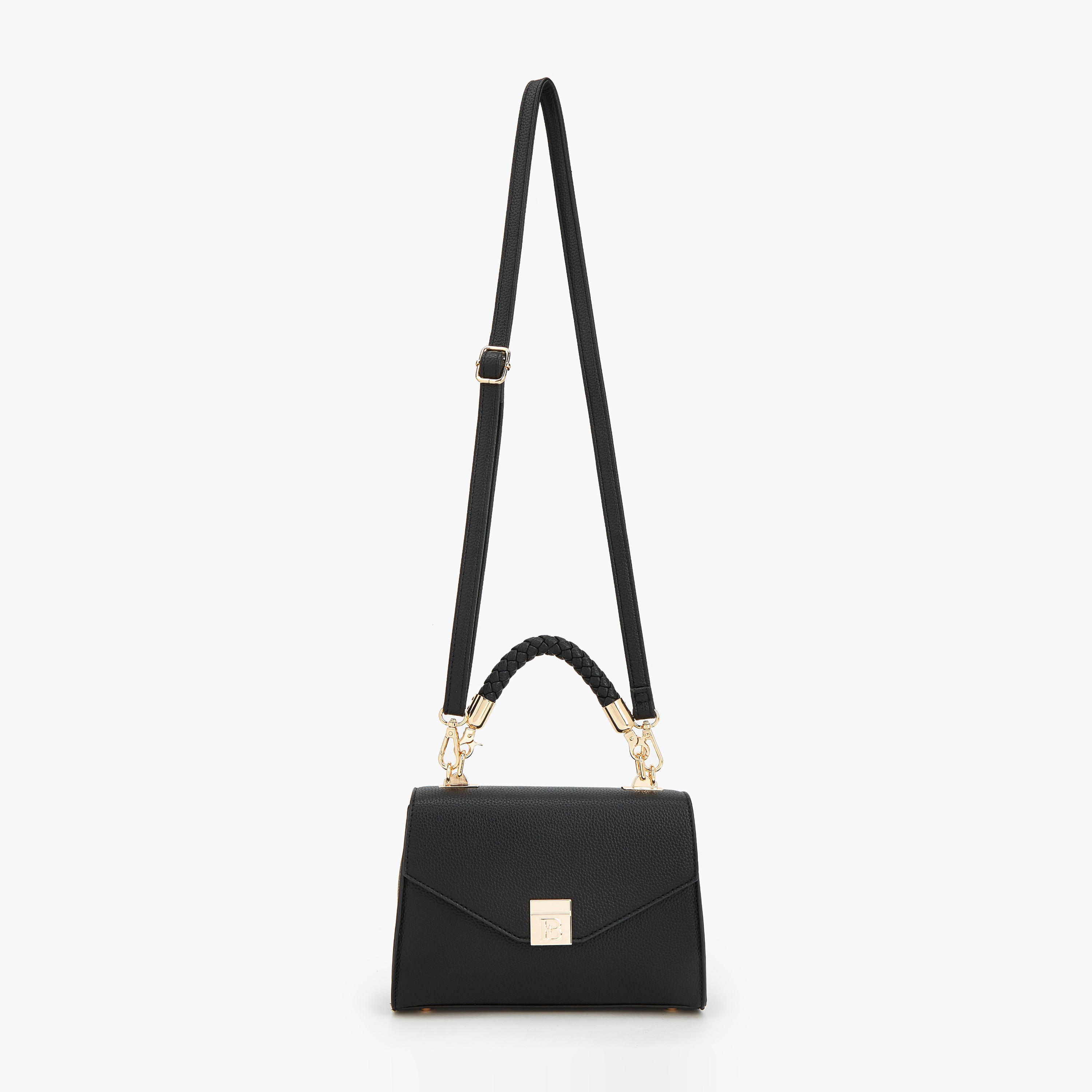 شنطة ساتشيل بارزة الملمس بحزام قابل للفصل من فلورا بيلا-women-bagsandwallets-handbags-image-3