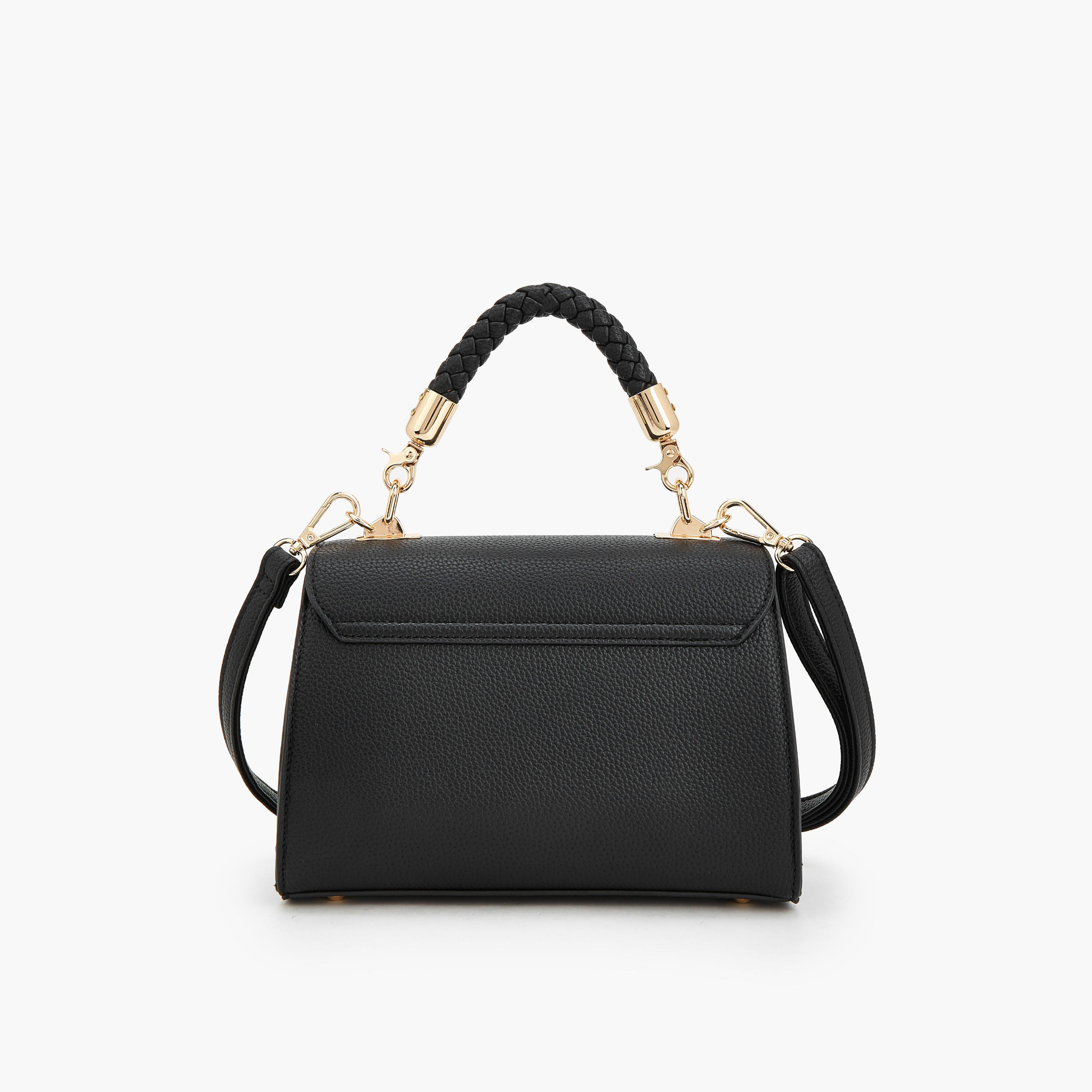 شنطة ساتشيل بارزة الملمس بحزام قابل للفصل من فلورا بيلا-women-bagsandwallets-handbags-image-6