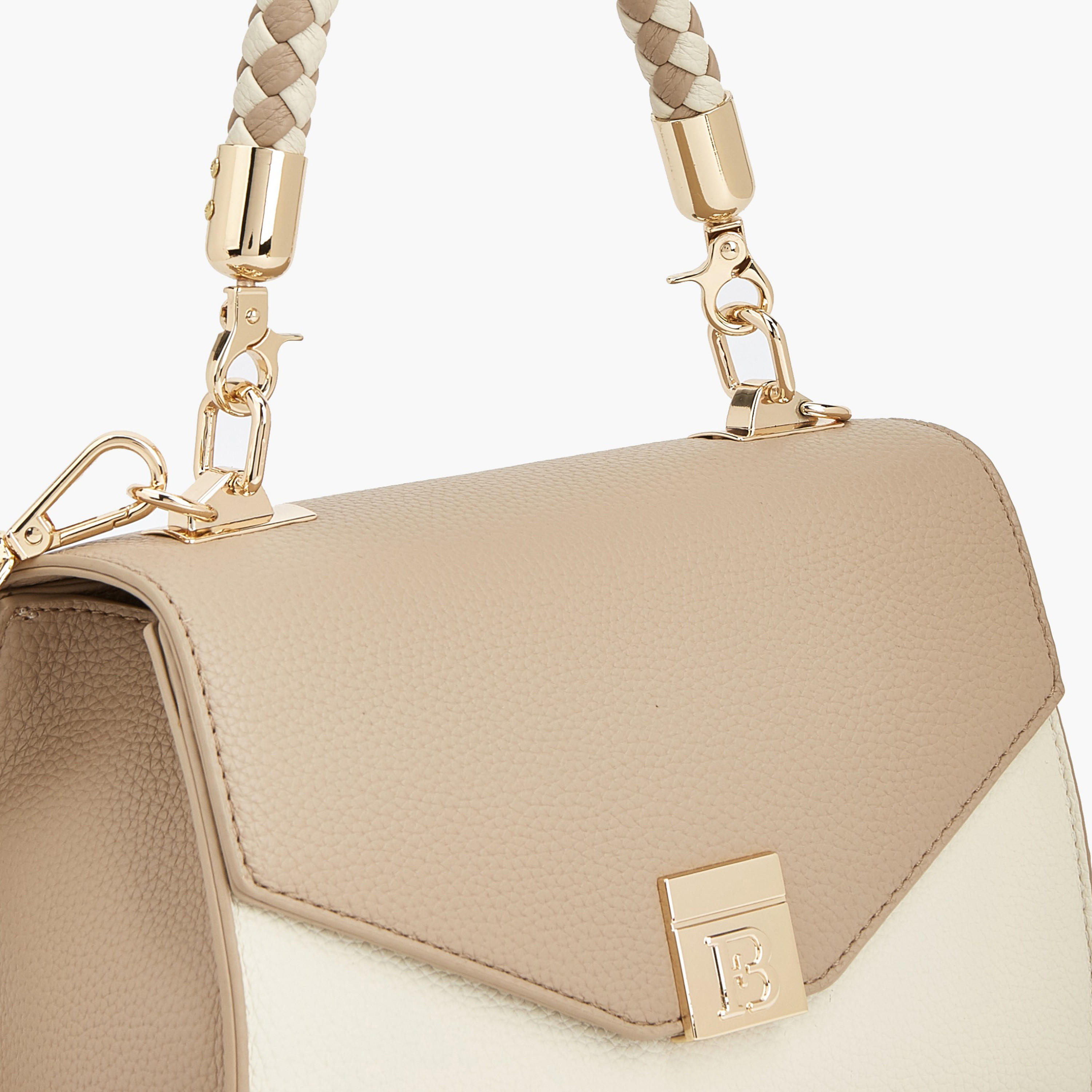 شنطة ساتشيل بارزة الملمس بحزام قابل للفصل من فلورا بيلا-women-bagsandwallets-handbags-image-4