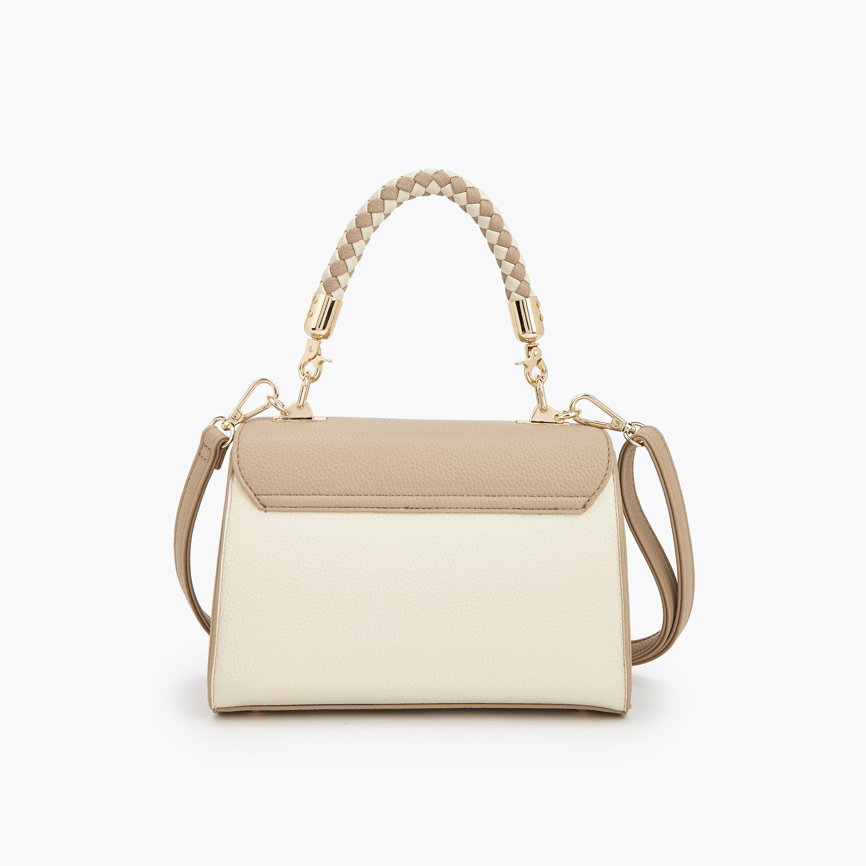شنطة ساتشيل بارزة الملمس بحزام قابل للفصل من فلورا بيلا-women-bagsandwallets-handbags-image-6
