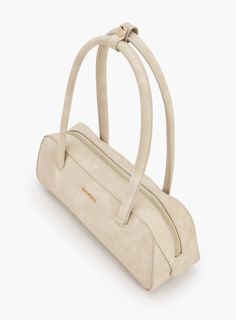 Flora Bella Solid Shoulder Bag with Zip Closure-women-bagsandwallets-handbags-image-5